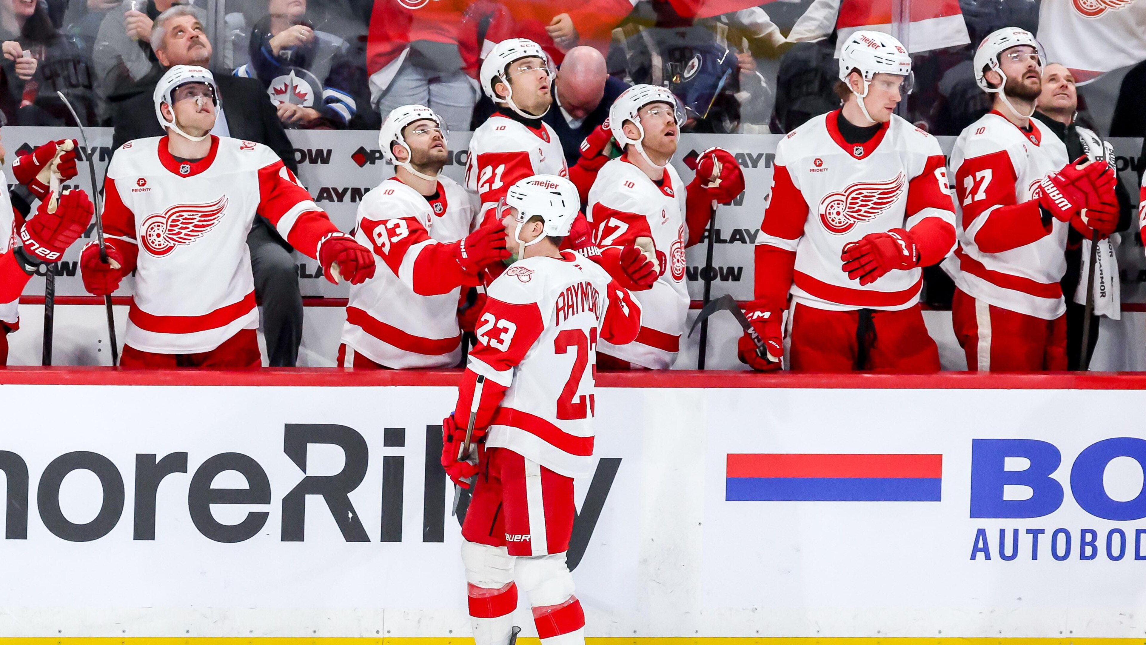Detroit Red Wings v Winnipeg Jets