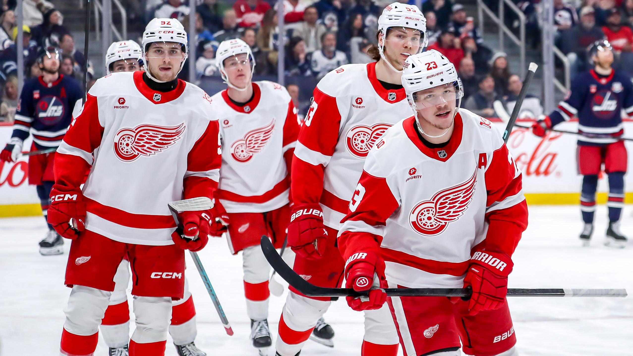 Detroit Red Wings v Winnipeg Jets