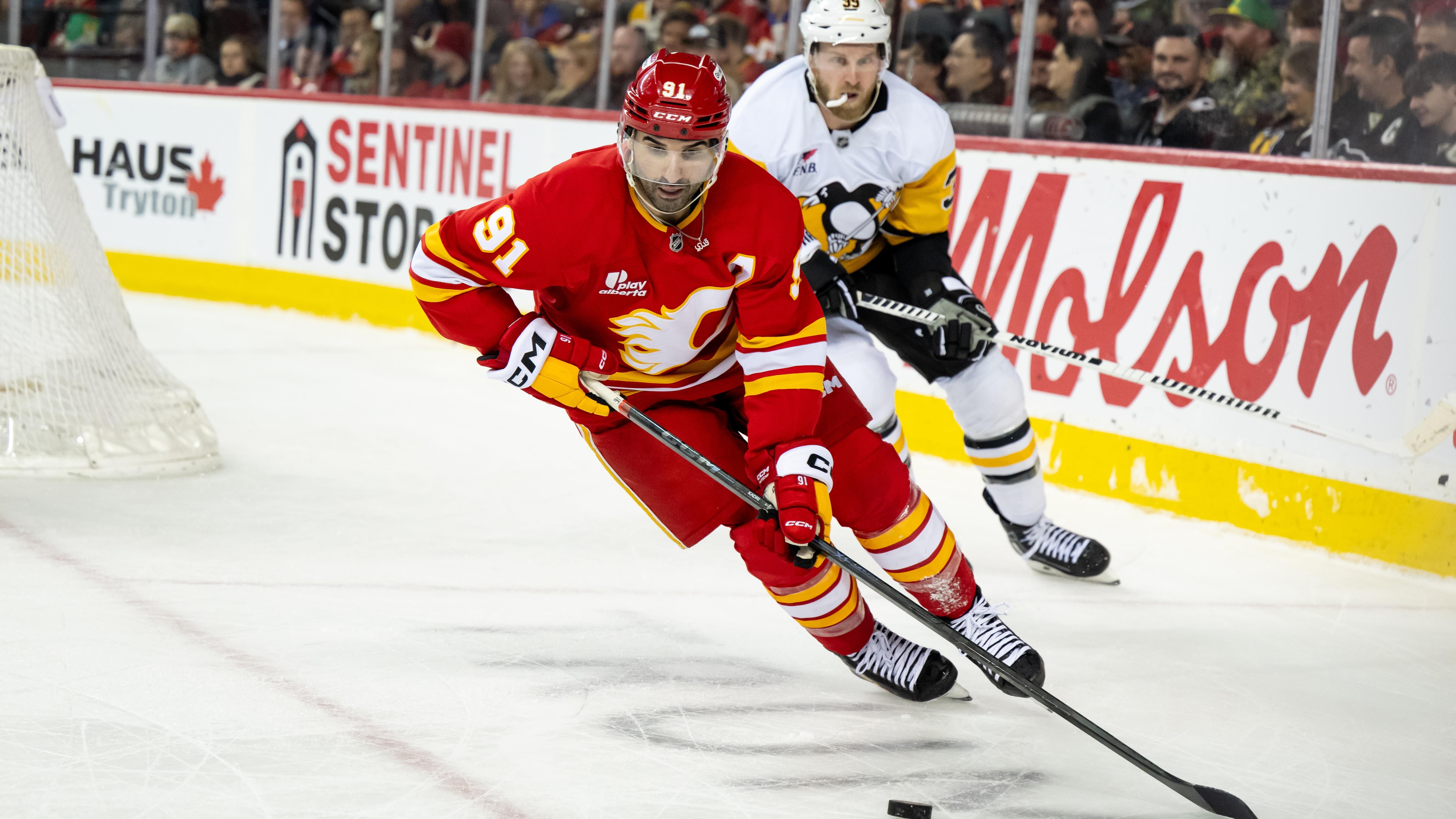 Pittsburgh Penguins v Calgary Flames