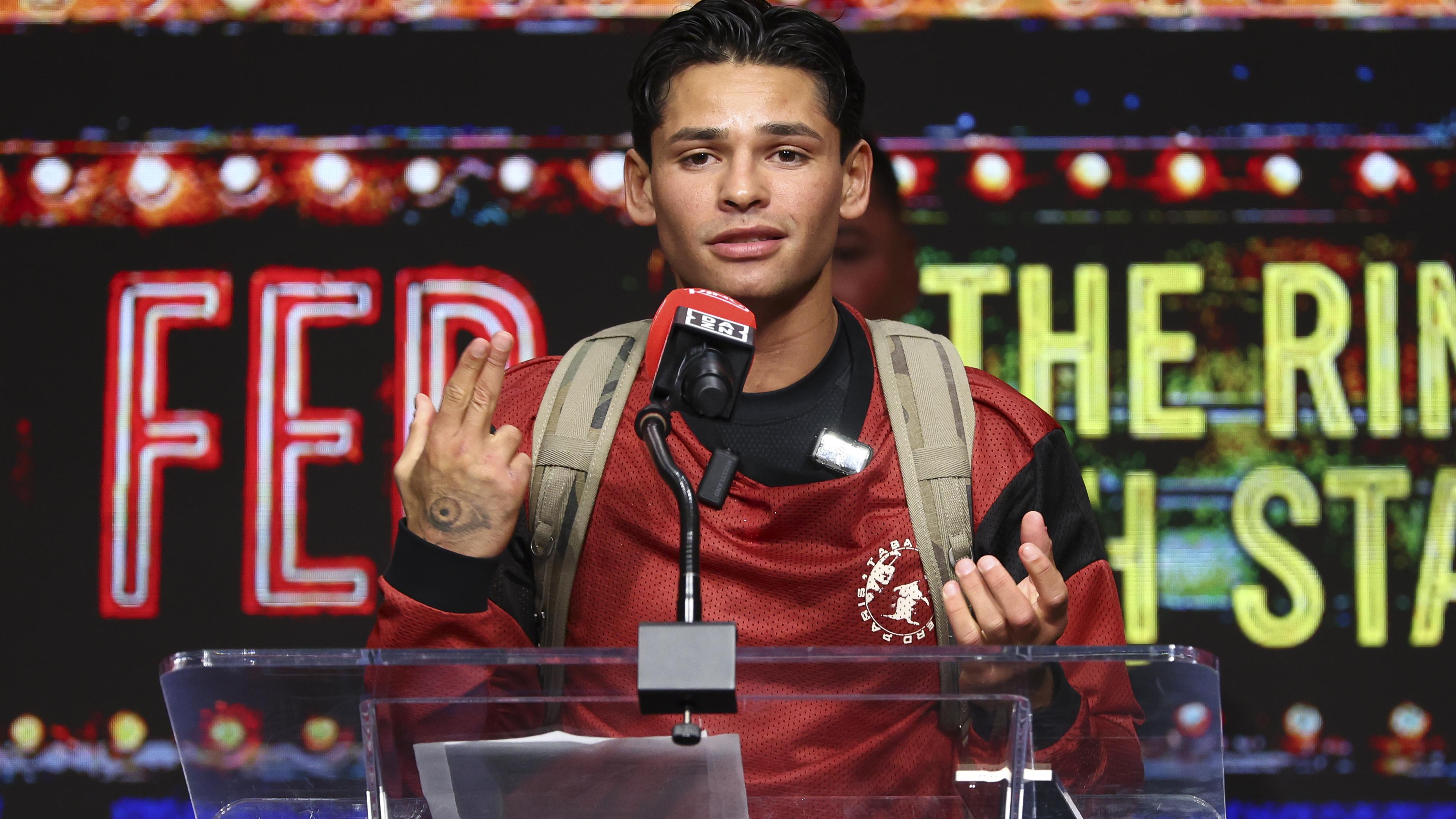 Mario Barrios and Ryan Garcia Press Conference