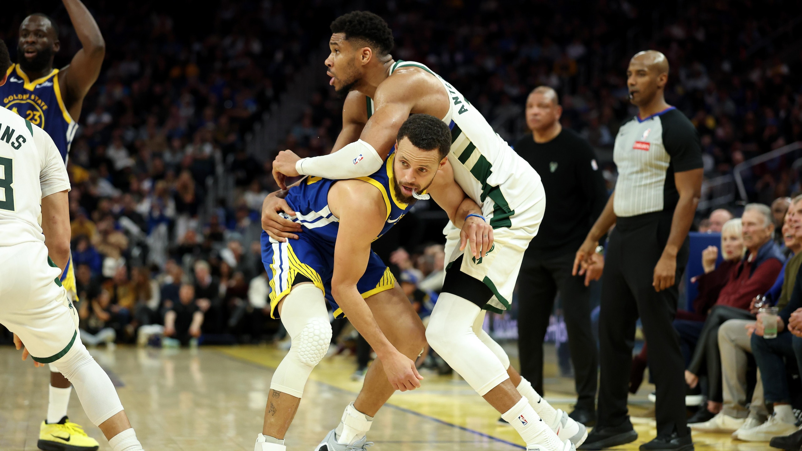 Milwaukee Bucks v Golden State Warriors Milwaukee Bucks v Golden State Warriors