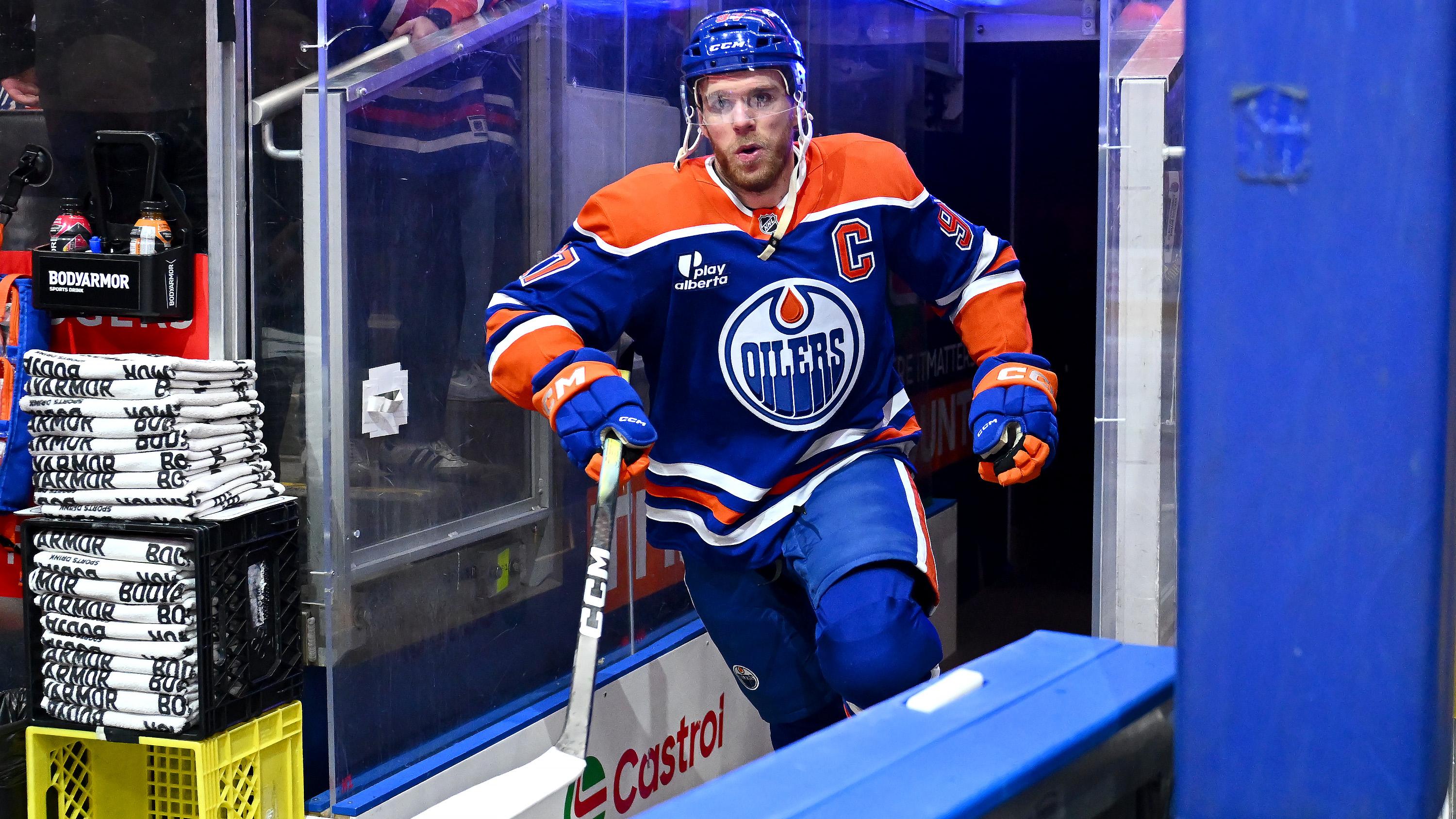 San Jose Sharks v Edmonton Oilers