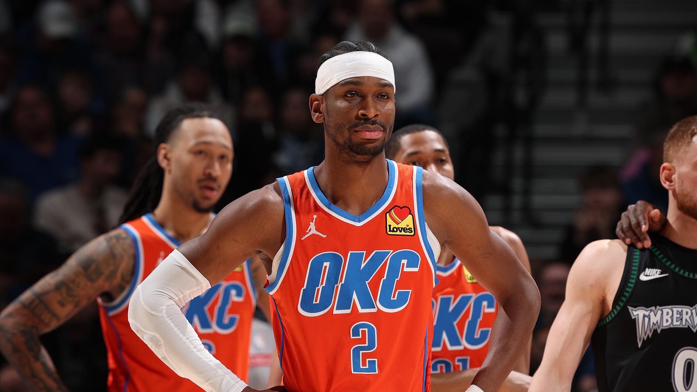 Oklahoma City Thunder v Minnesota TImberwolves