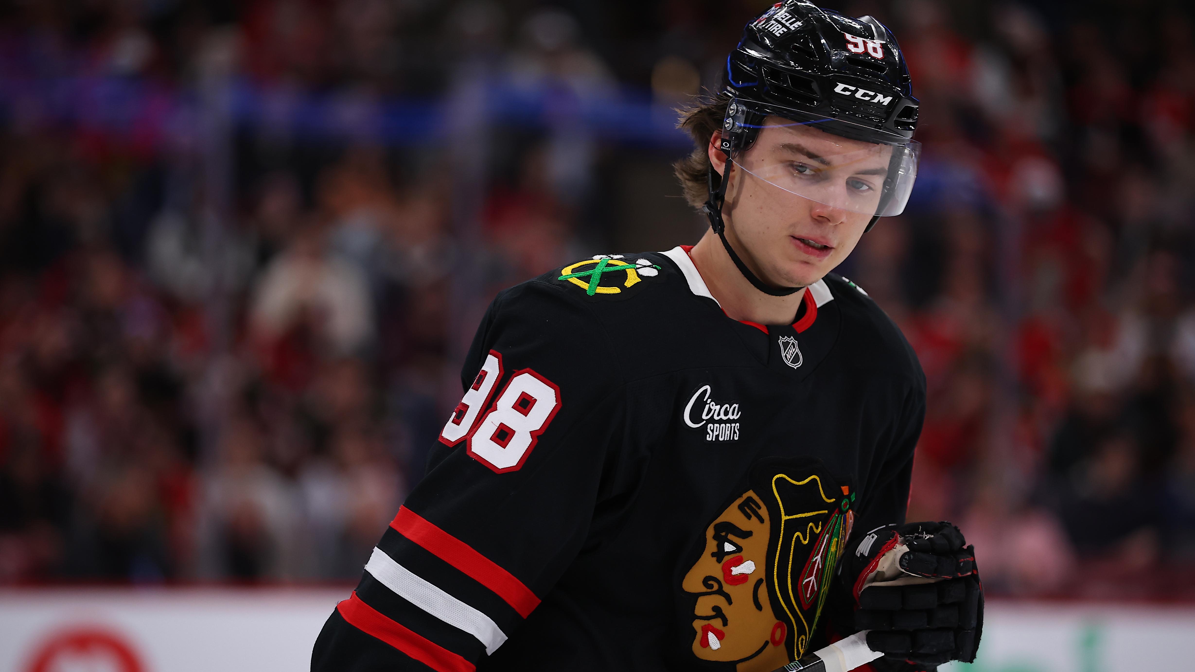NHL: JAN 30 Blue Jackets at Blackhawks