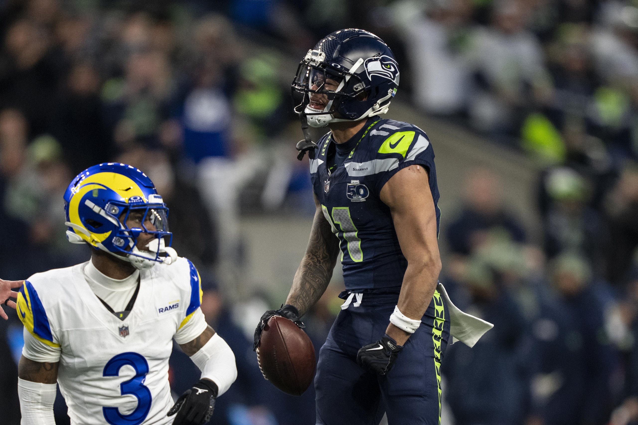 NFC Championship Game: Los Angeles Rams v Seattle Seahawks