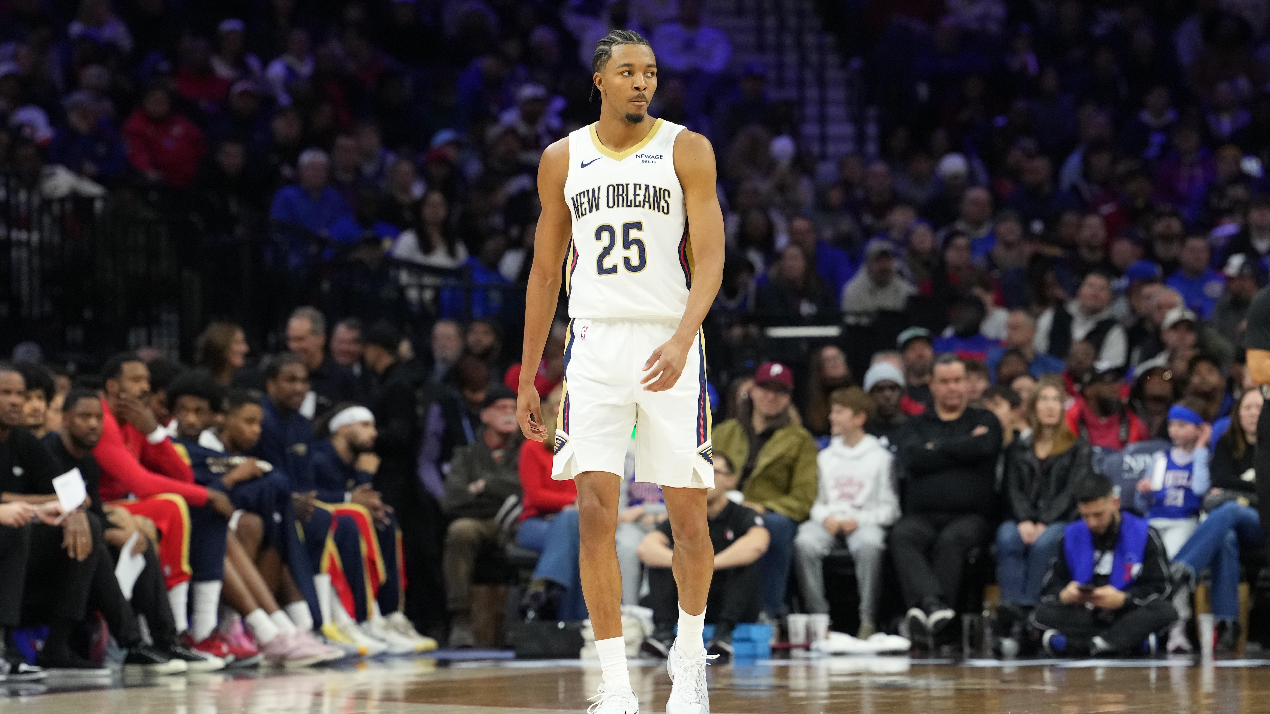 New Orleans Pelicans v Philadelphia 76ers New Orleans Pelicans v Philadelphia 76ers