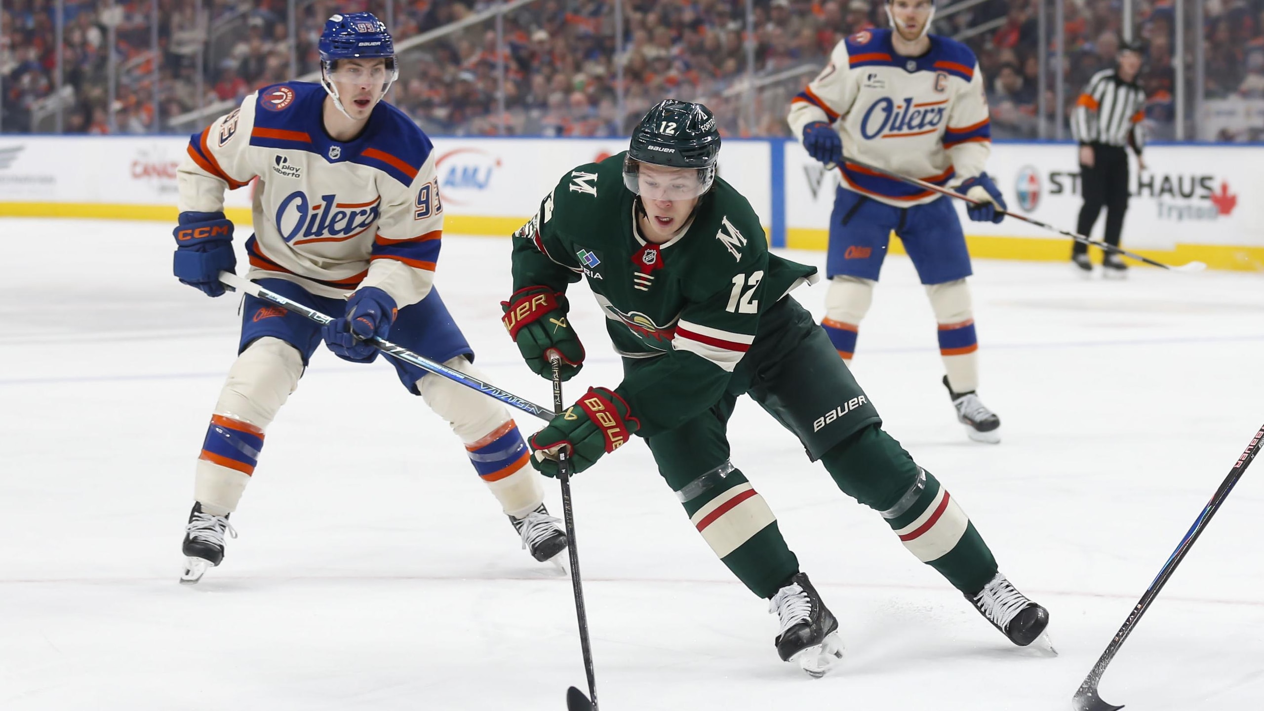 Minnesota Wild v Edmonton Oilers