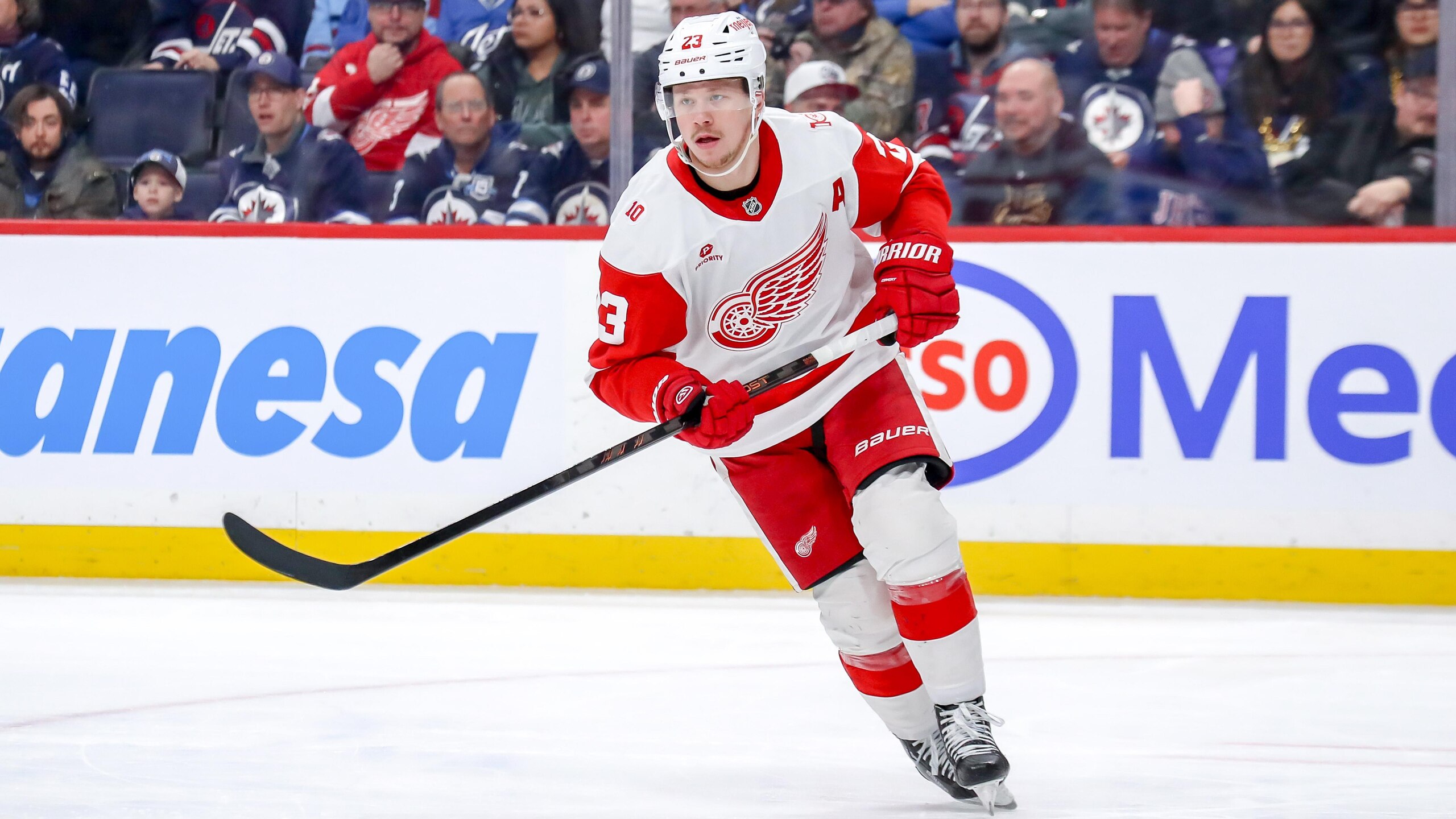 Detroit Red Wings v Winnipeg Jets