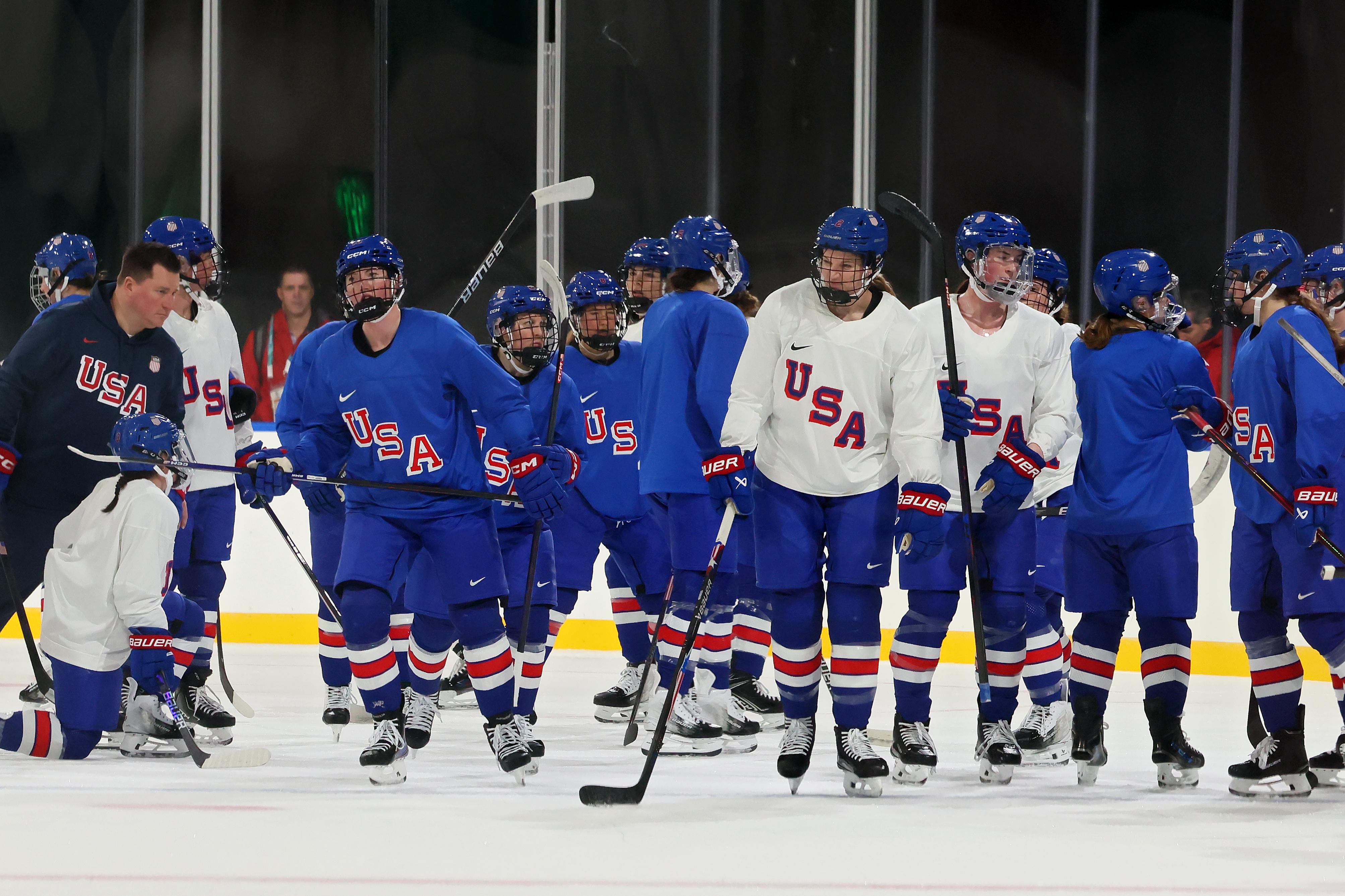 Ice Hockey Training - Milano Cortina 2026 Winter Olympics: Day -3