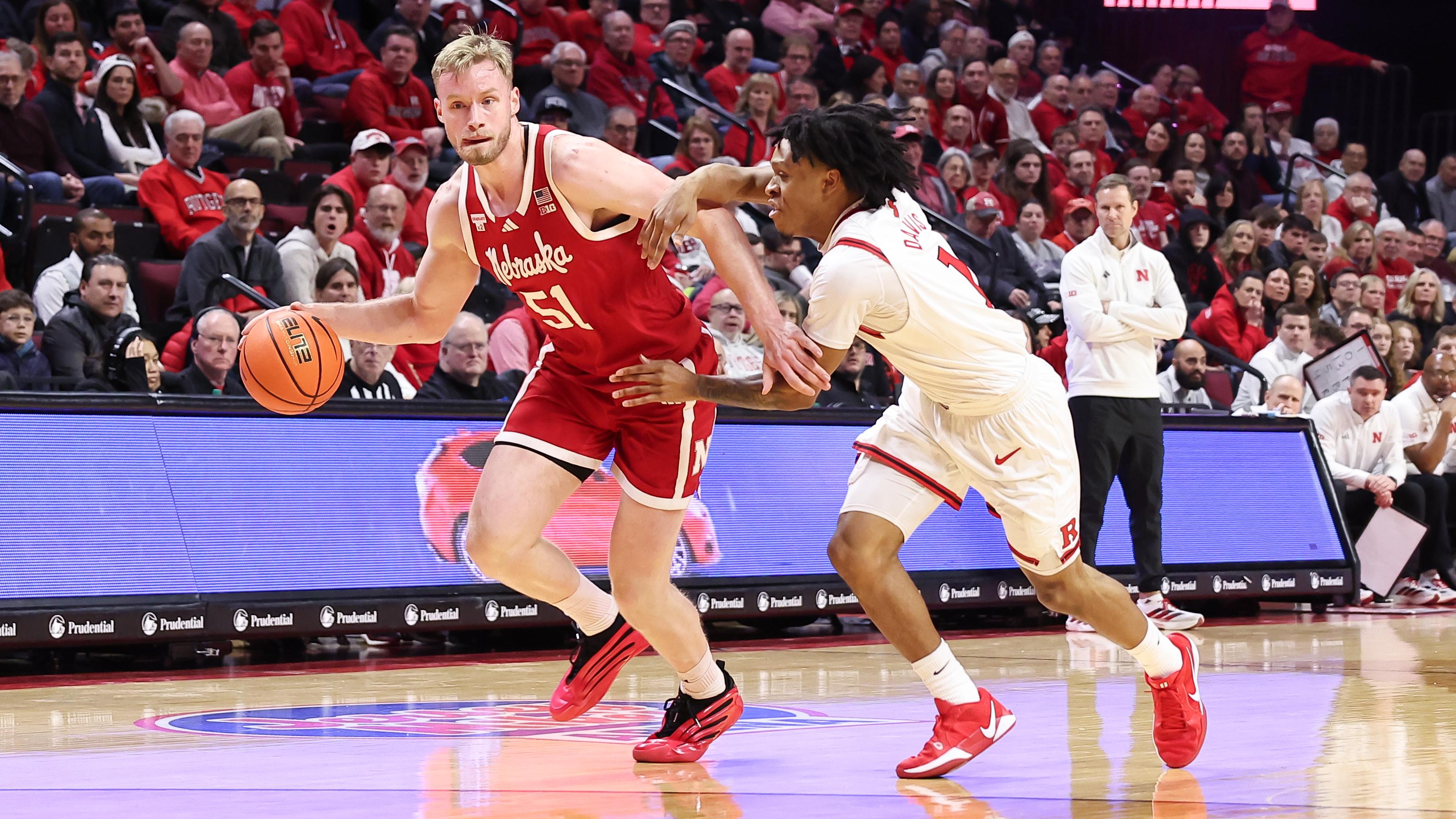 COLLEGE BASKETBALL: FEB 07 Nebraska at Rutgers