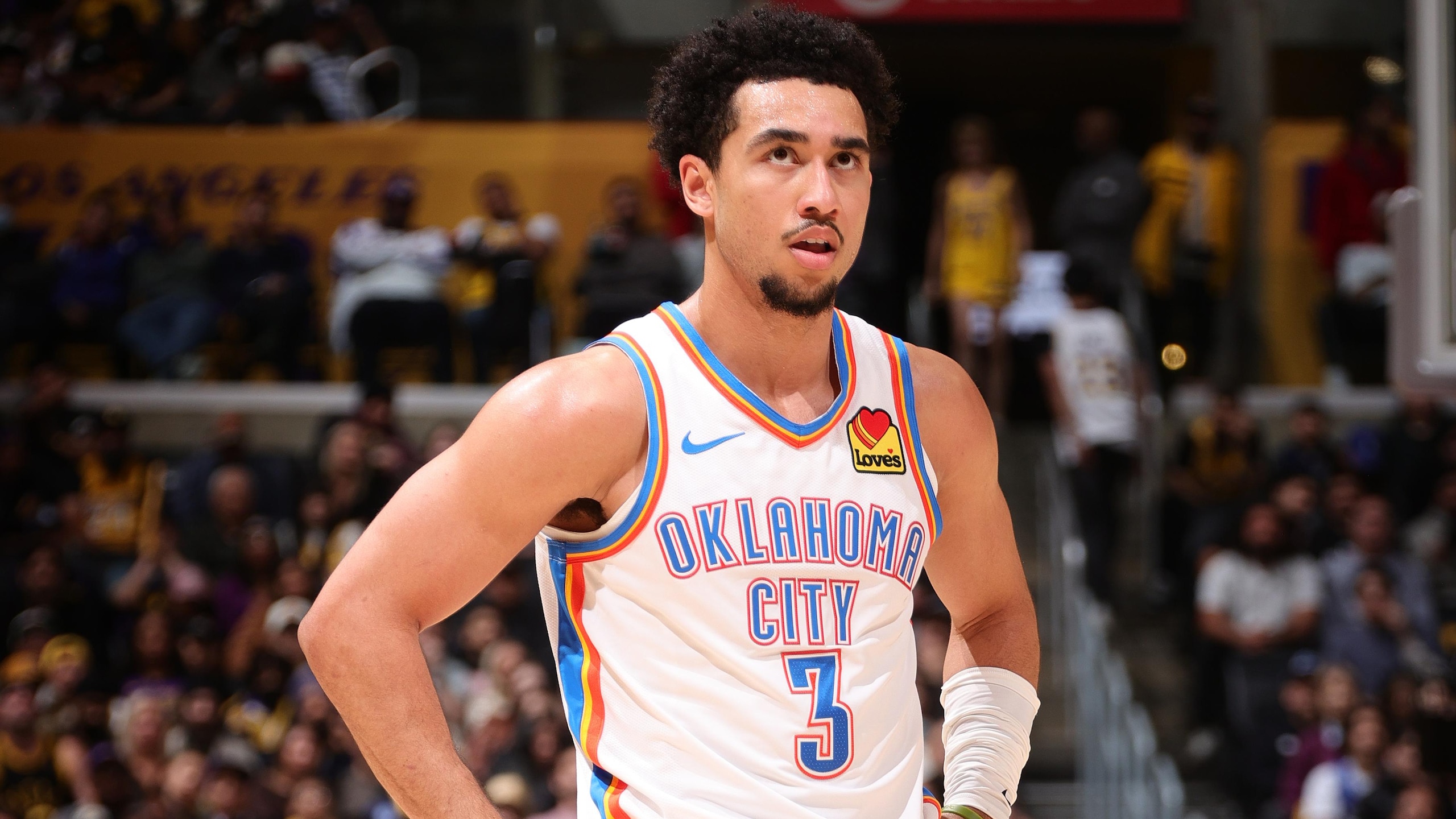 Oklahoma City Thunder v Los Angeles Lakers Oklahoma City Thunder v Los Angeles Lakers