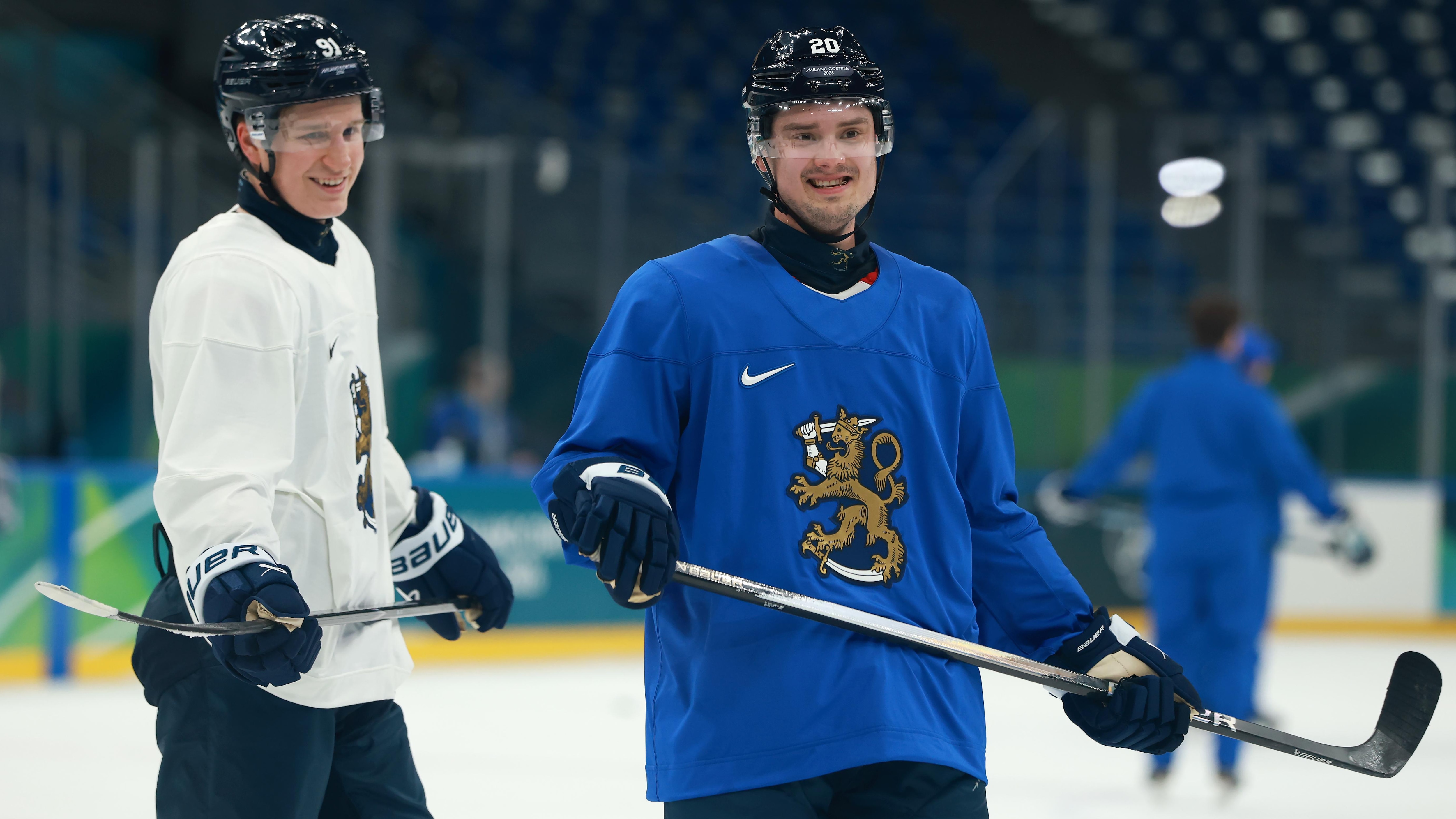 Men's Ice Hockey Training - Milano Cortina 2026 Winter Olympics: Day 3
