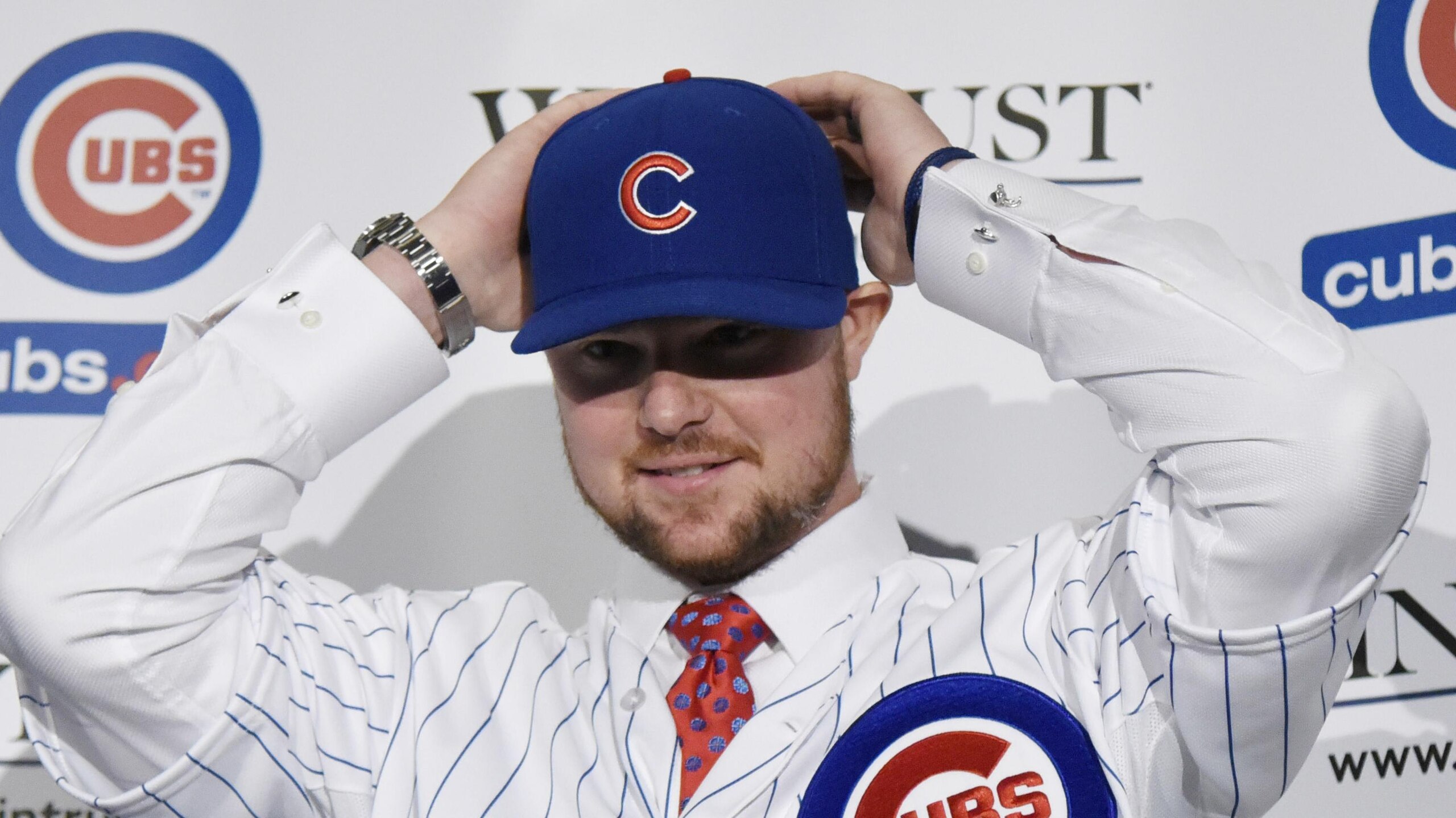 Chicago Cubs Introduce Jon Lester