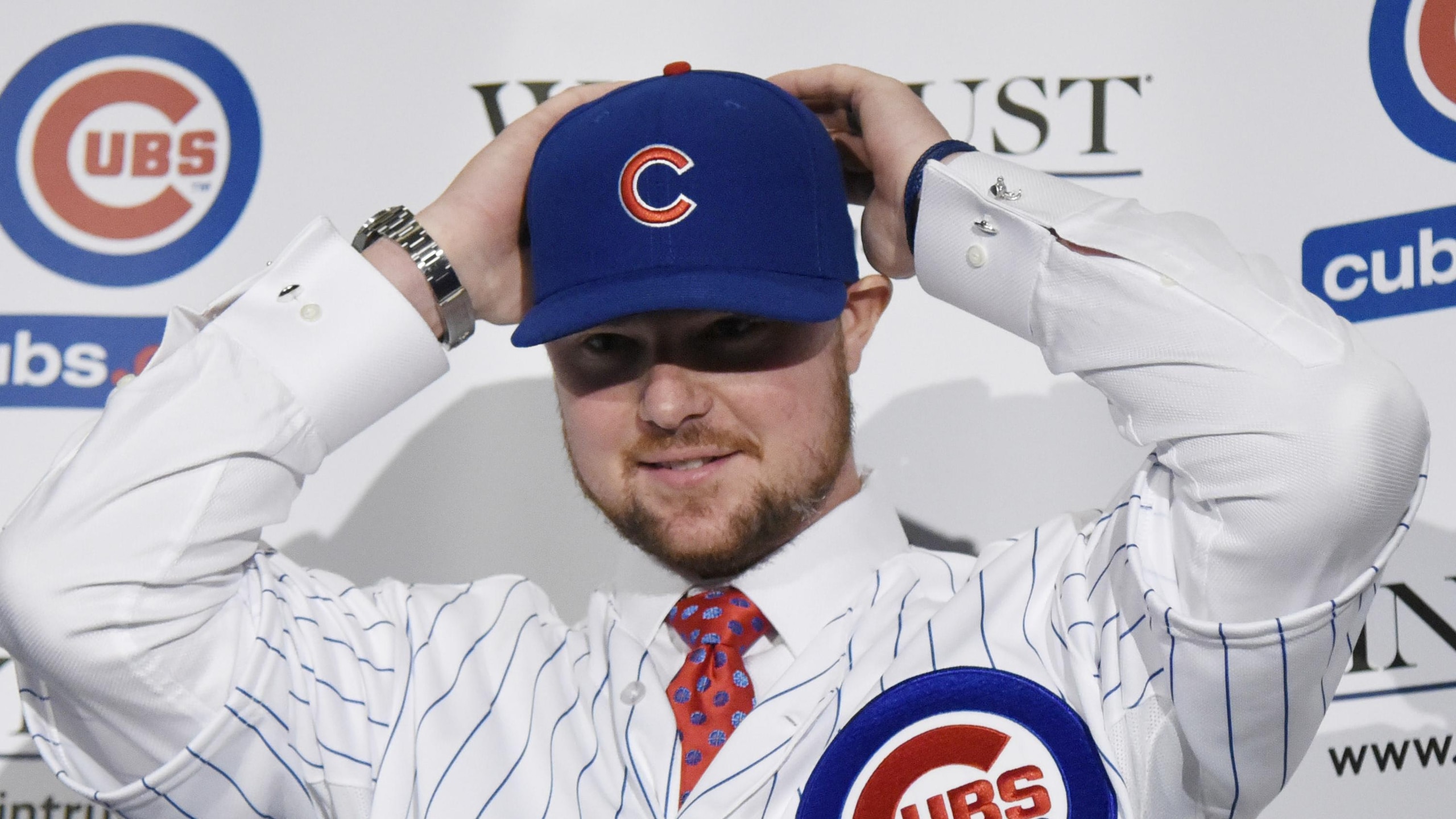 Chicago Cubs Introduce Jon Lester