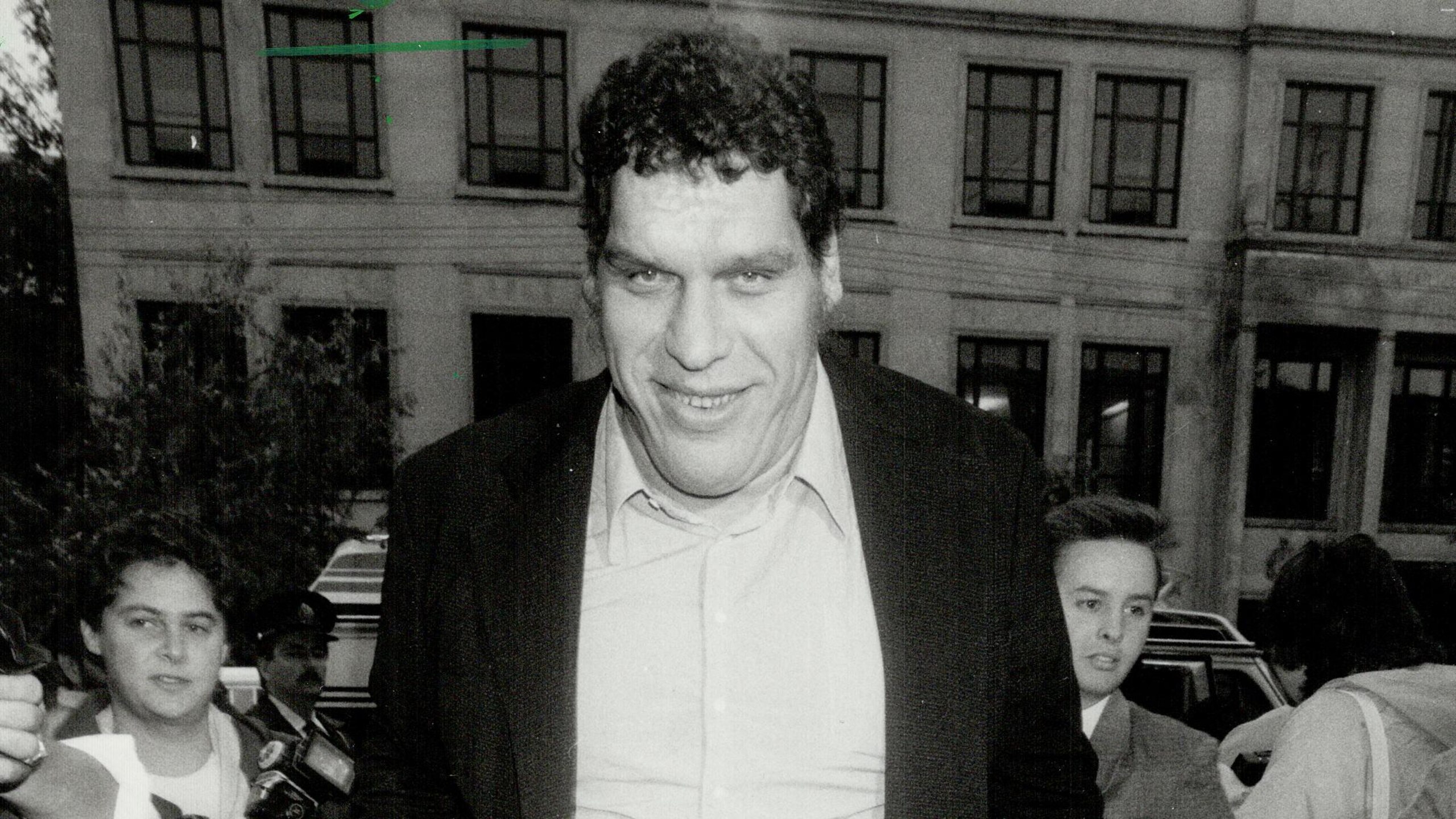 Giant occasion: Andre The Giant (right) at the screening of The Princess Bride. Also there were the Giant occasion: Andre The Giant (right) at the screening of The Princess Bride. Also there were the