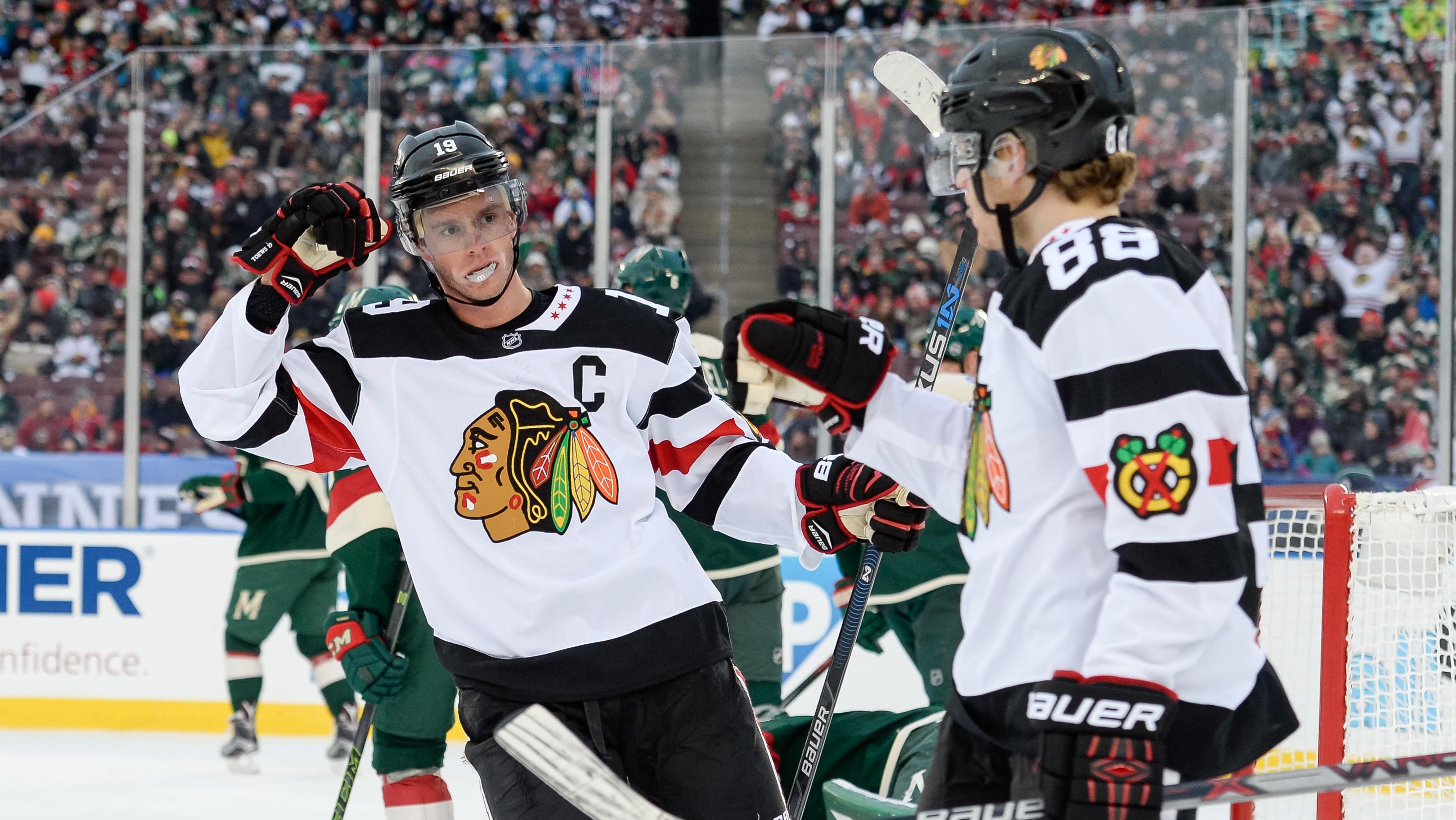 2016 Coors Light Stadium Series - Chicago Blackhawks v Minnesota Wild
