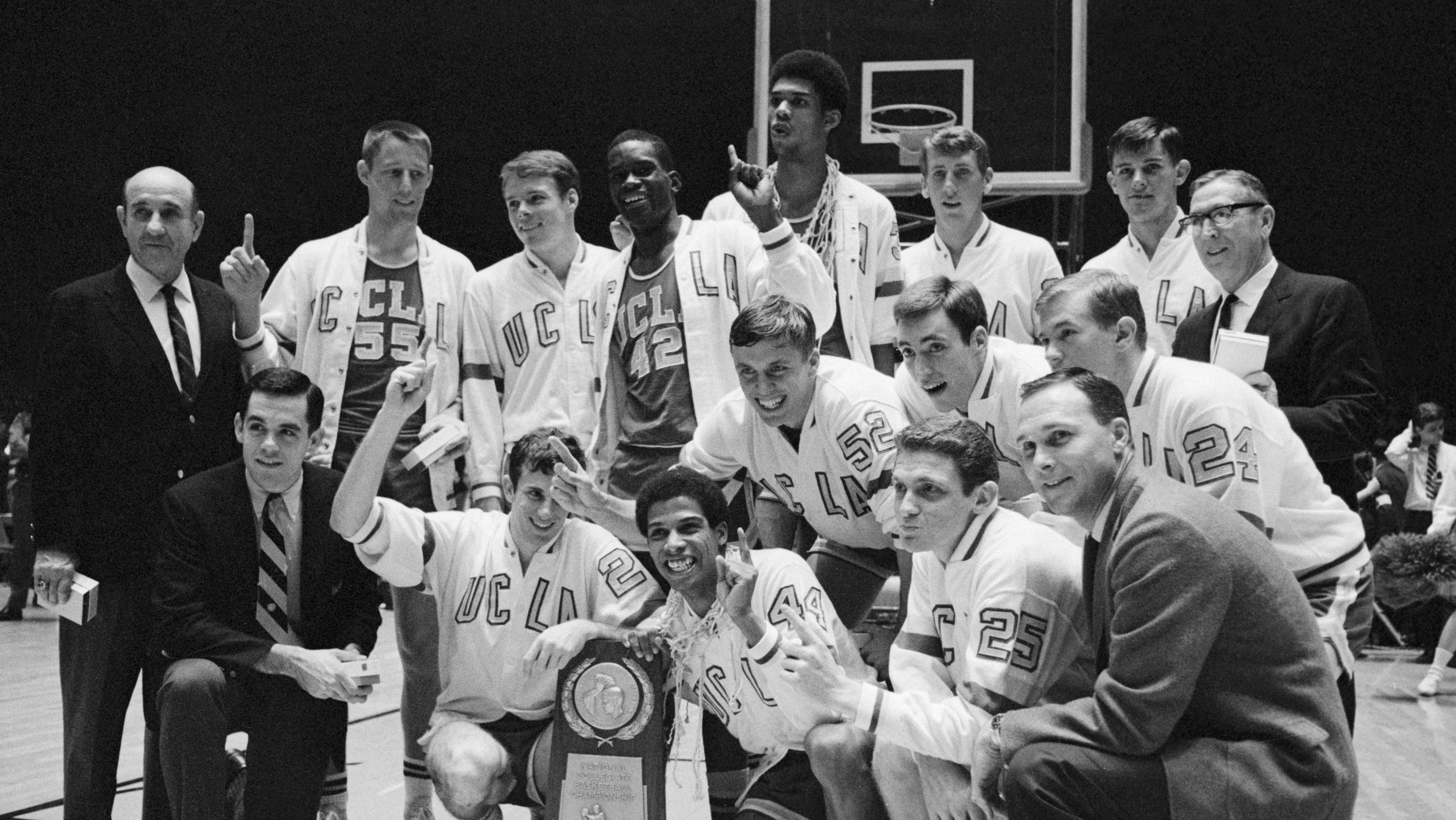 Portrait of UCLA Basketball Players