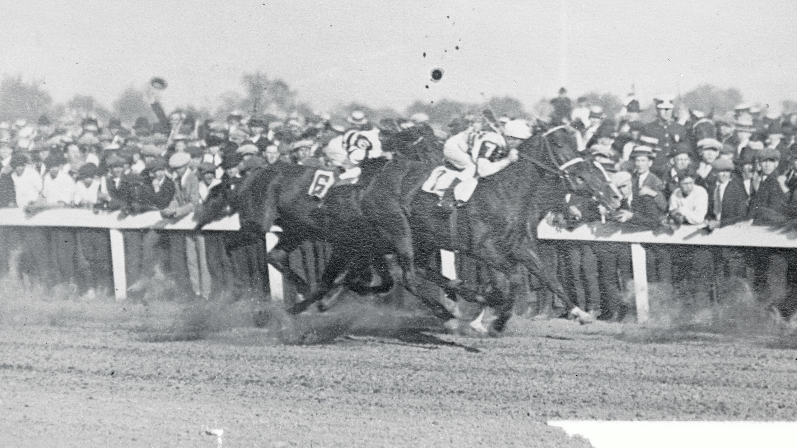View of Kentucky Derby