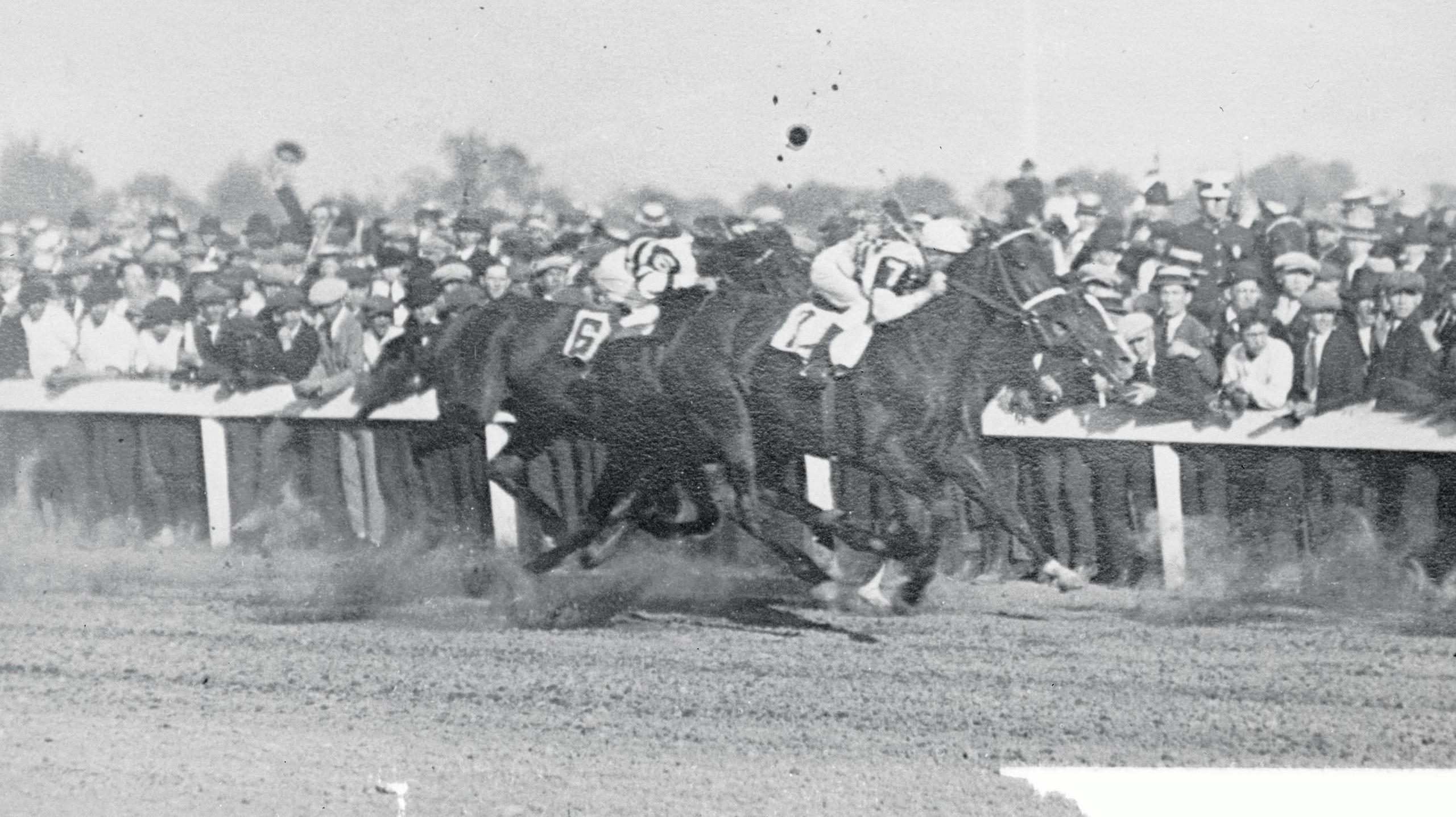 View of Kentucky Derby