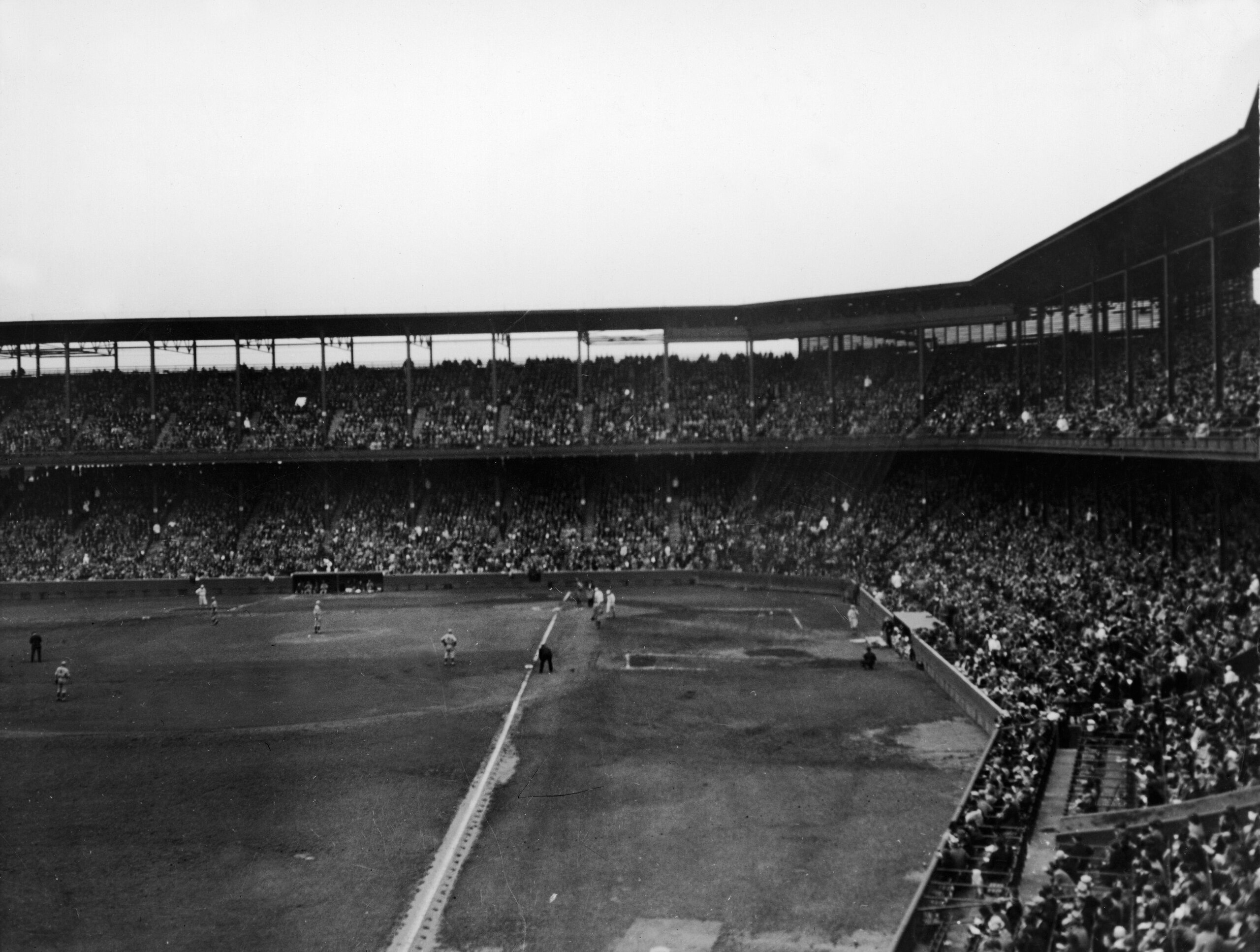 1934 World Series Game At Navin Field