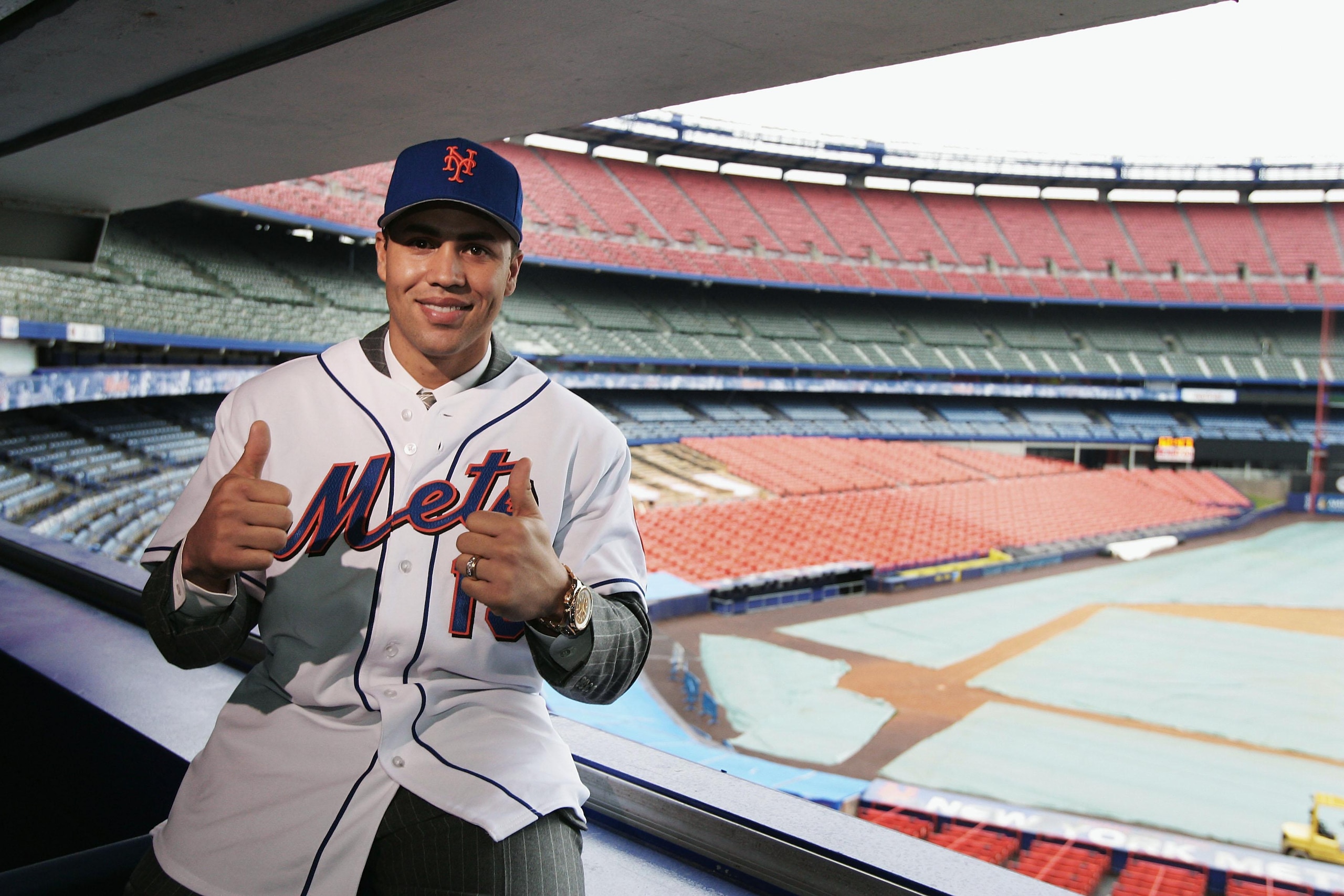 New York Mets Introduce Carlos Beltan New York Mets Introduce Carlos Beltan