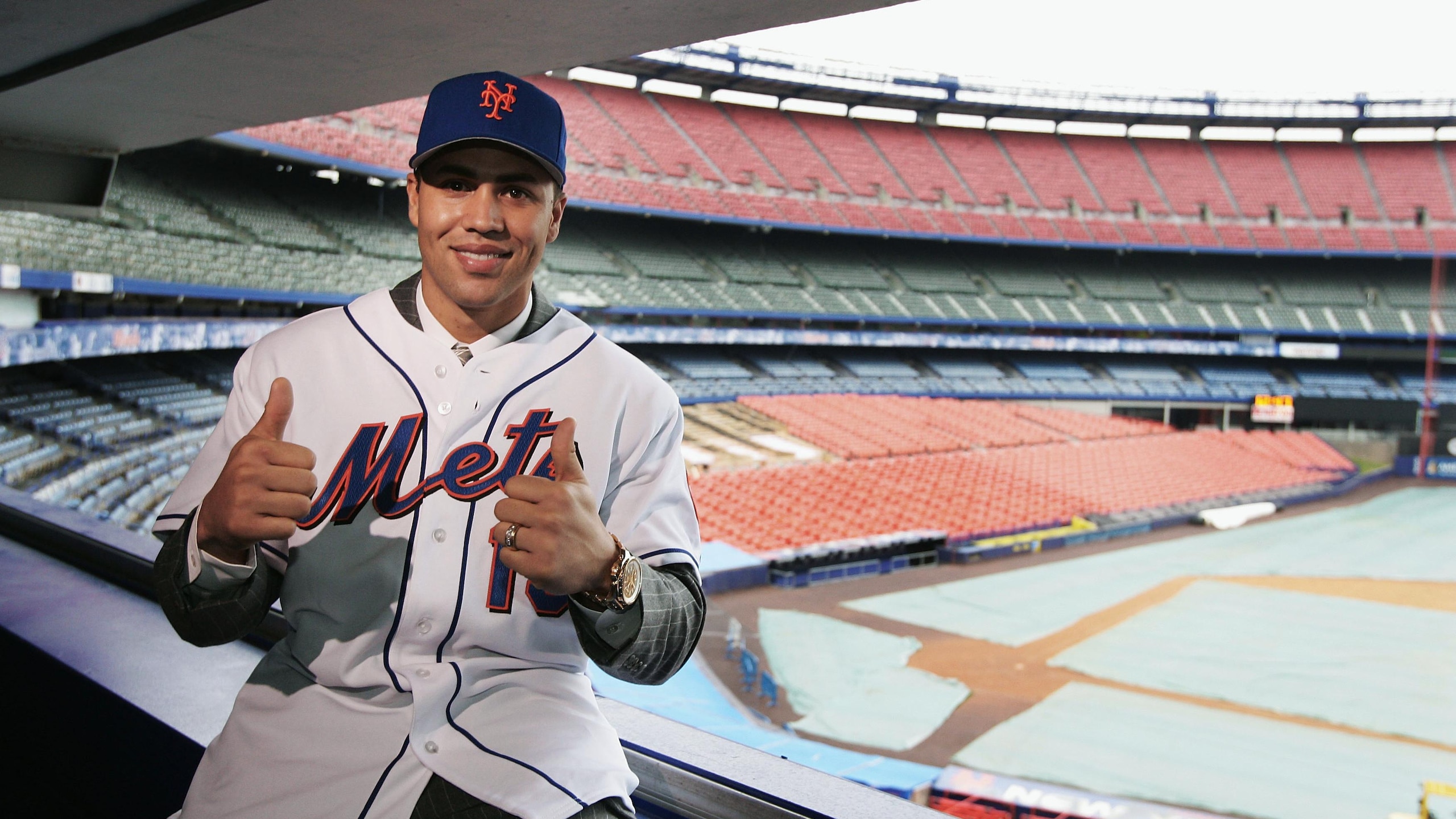 New York Mets Introduce Carlos Beltan New York Mets Introduce Carlos Beltan