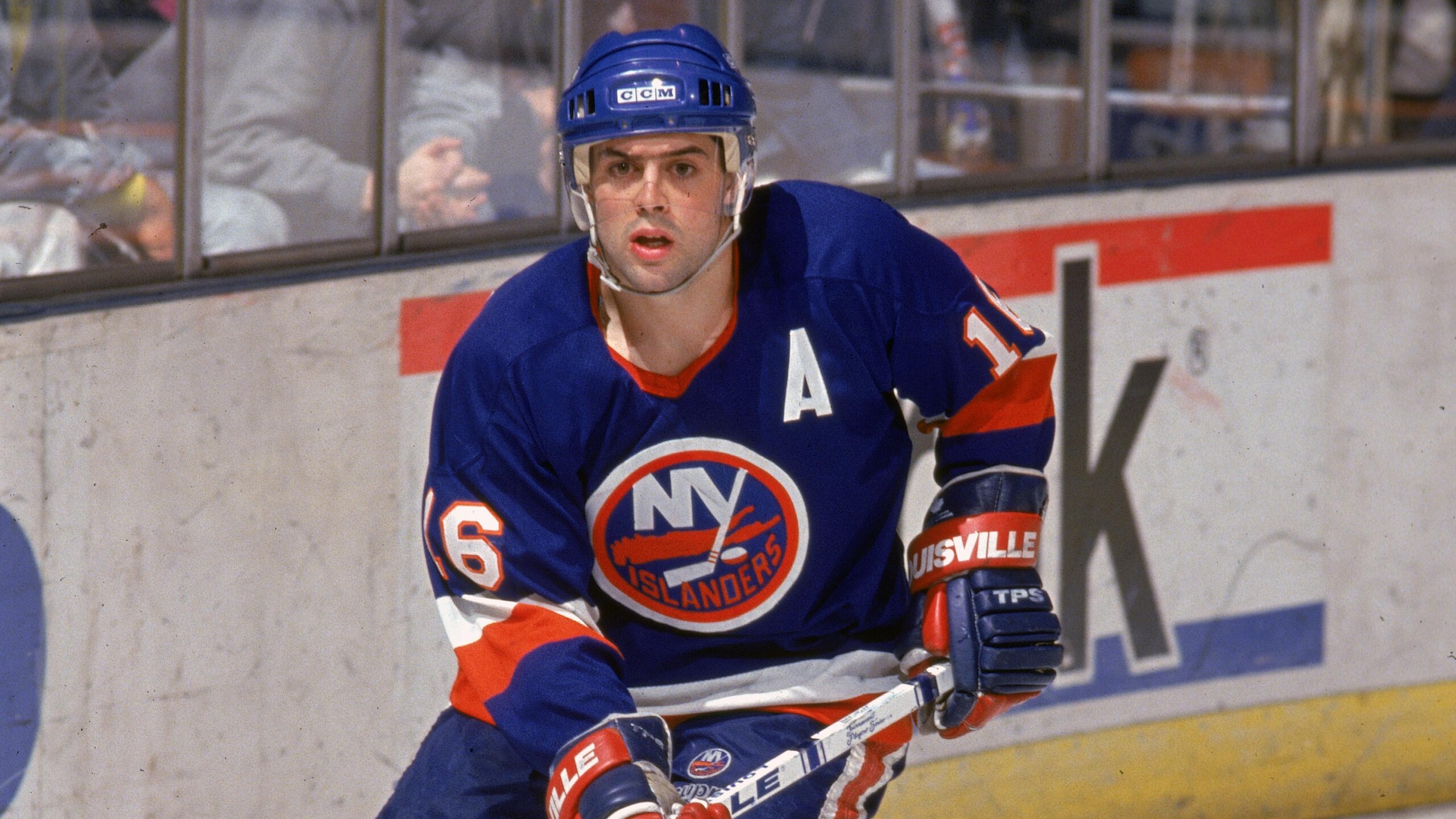 Pat LaFontaine Of The New York Islanders