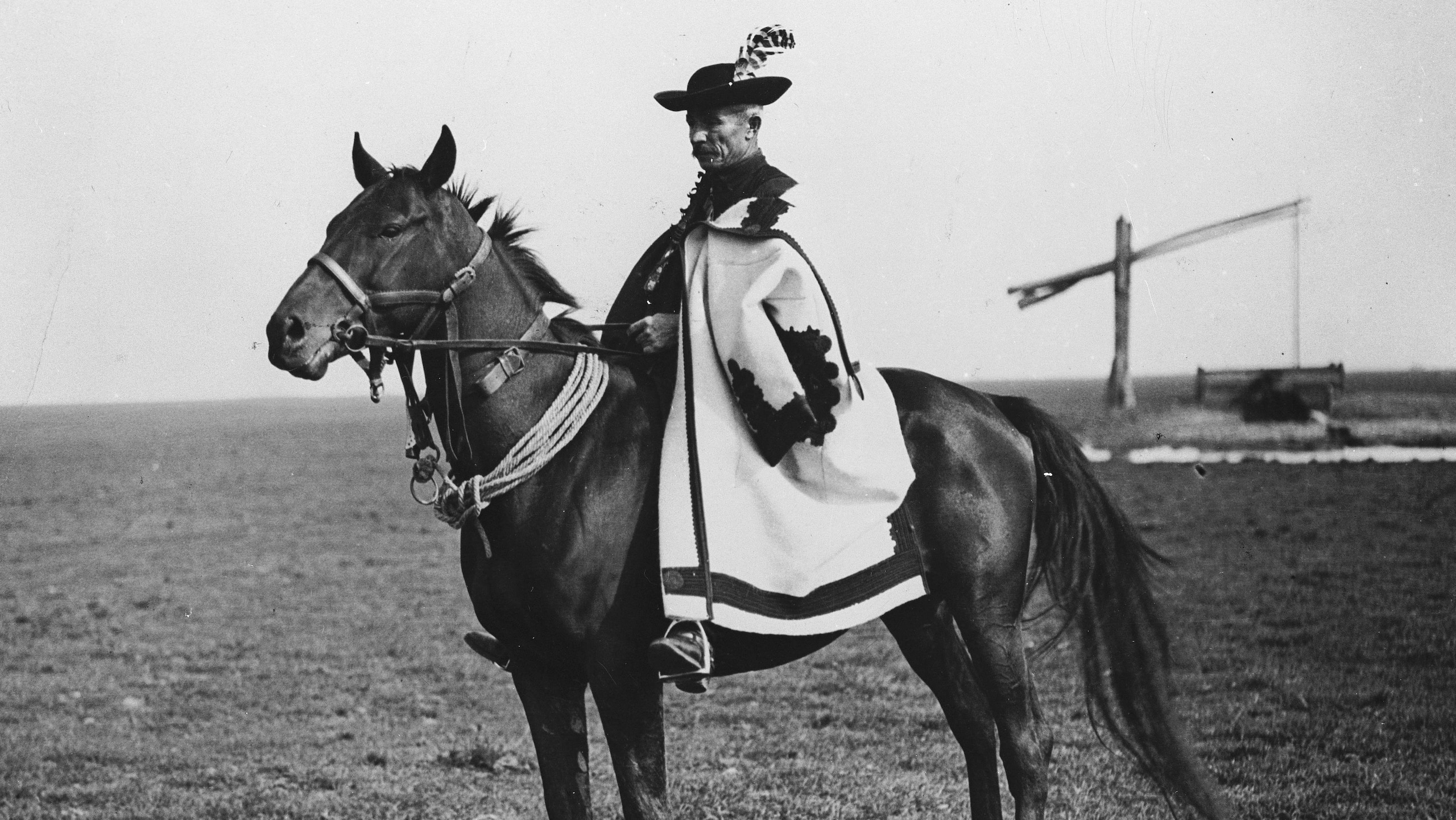 Breeder in Hungary, about 1930.