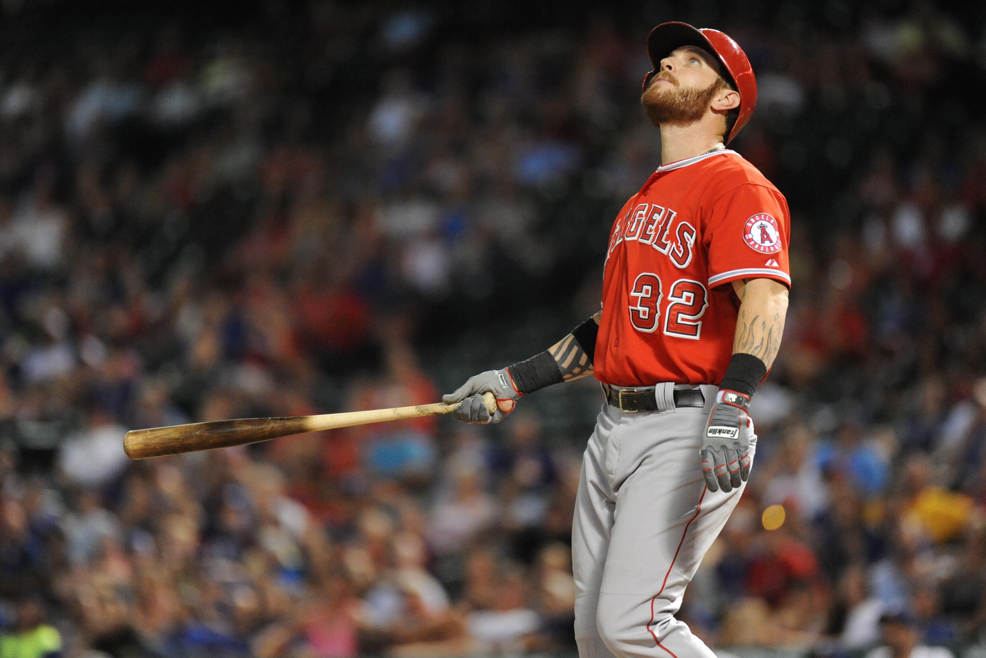 MLB: AUG 15 Angels at Rangers
