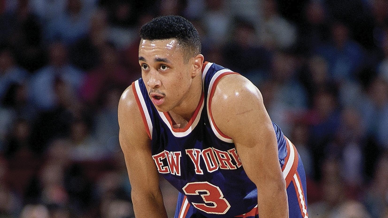 New York Knicks John Starks...