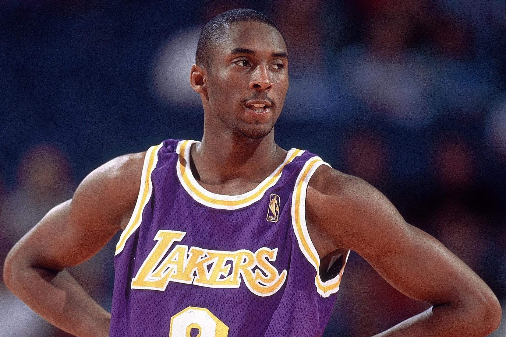 Los Angeles Lakers Kobe Bryant...