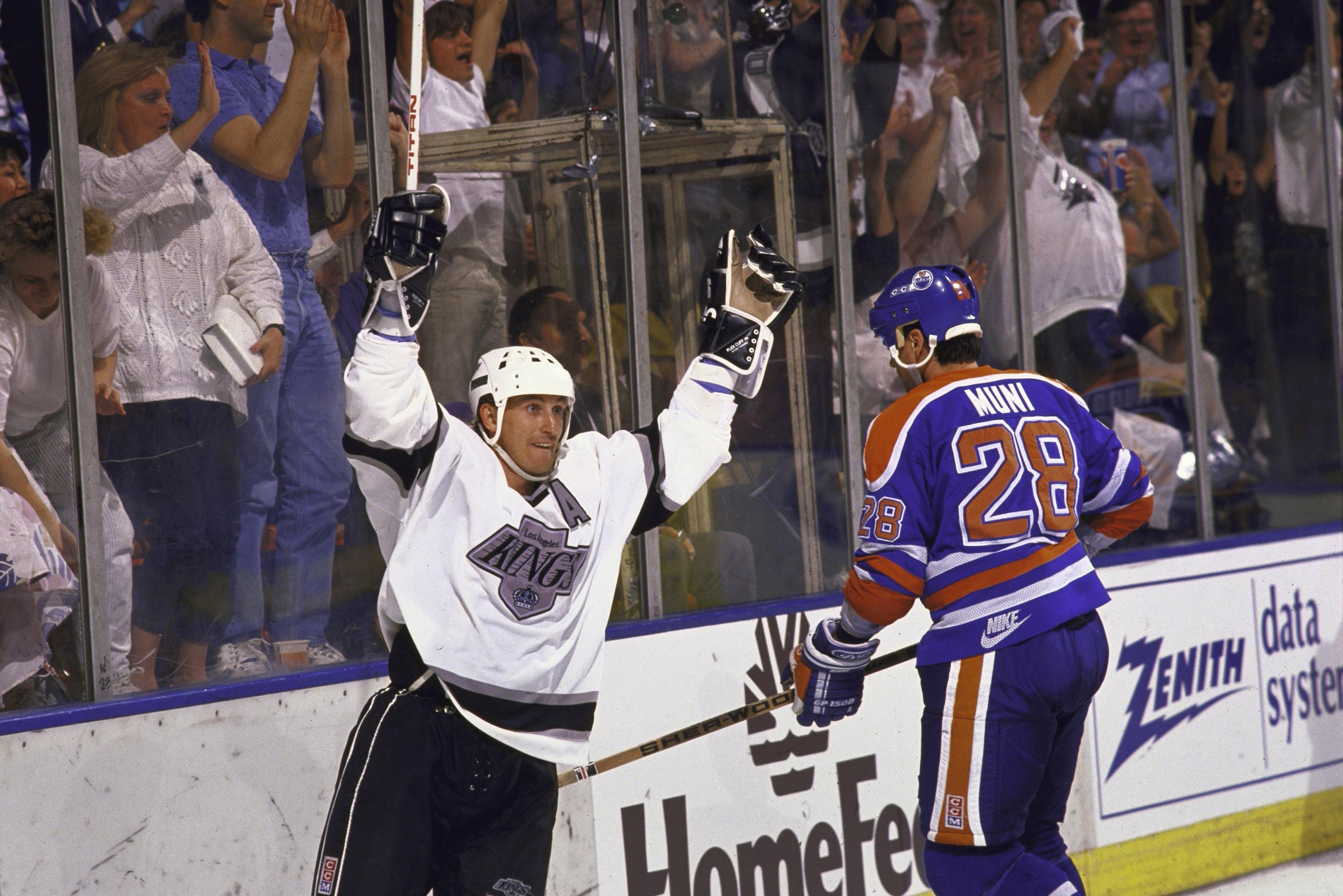 Los Angeles Kings Wayne Gretzky, 1989 NHL Playoffs