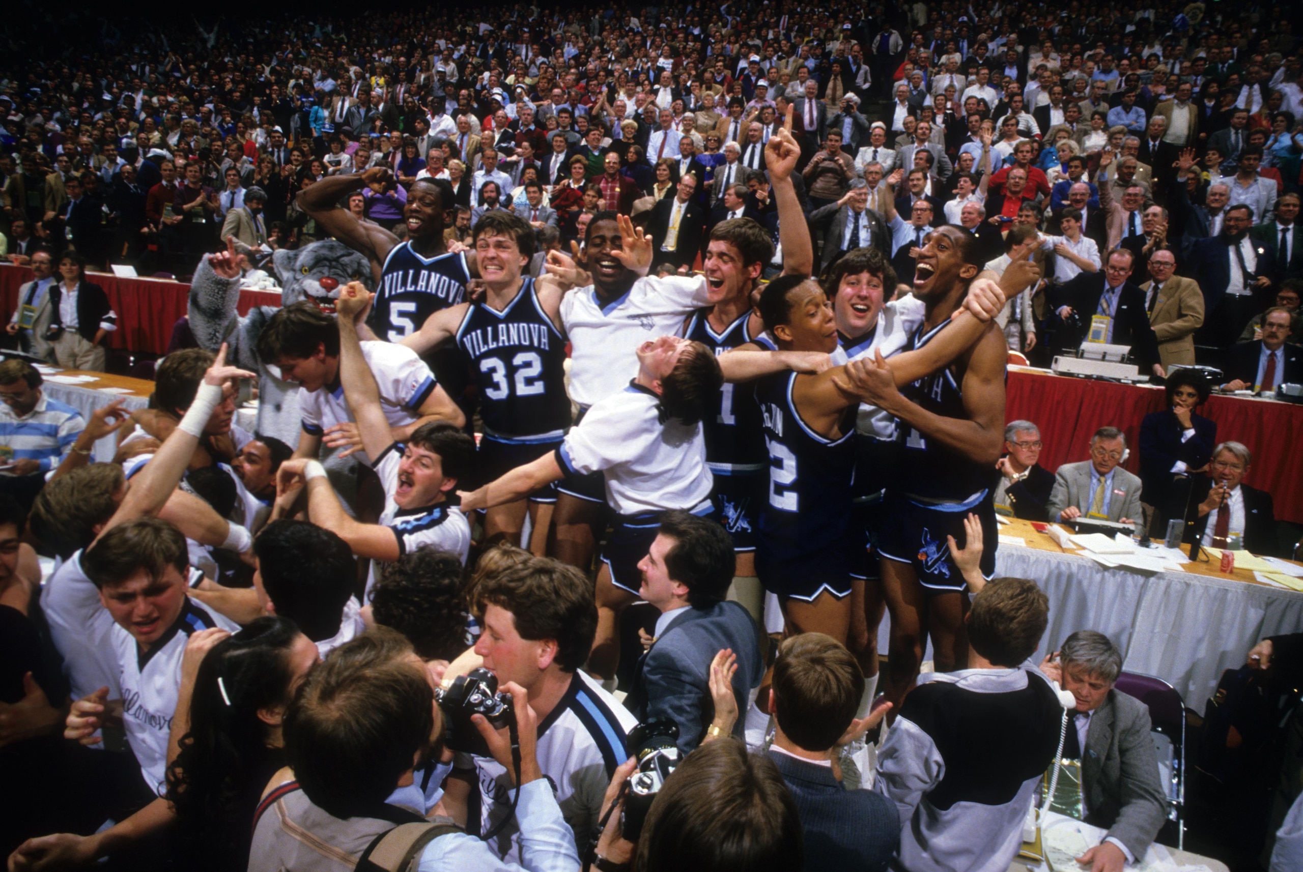 Villanova University vs Georgetown University, 1985 NCAA Finals Villanova University vs Georgetown University, 1985 NCAA Finals