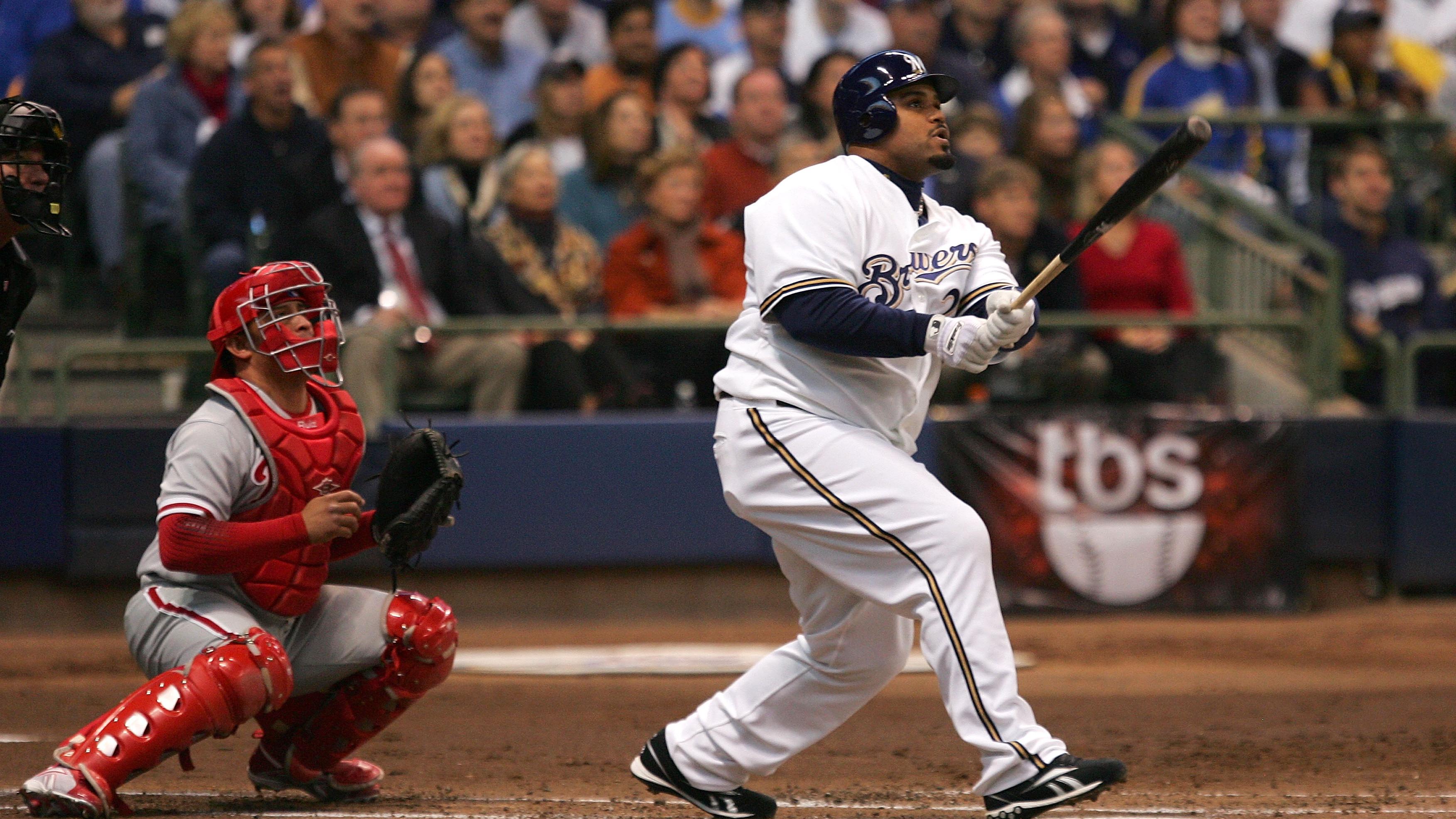 Philadelphia Phillies v Milwaukee Brewers, Game 3