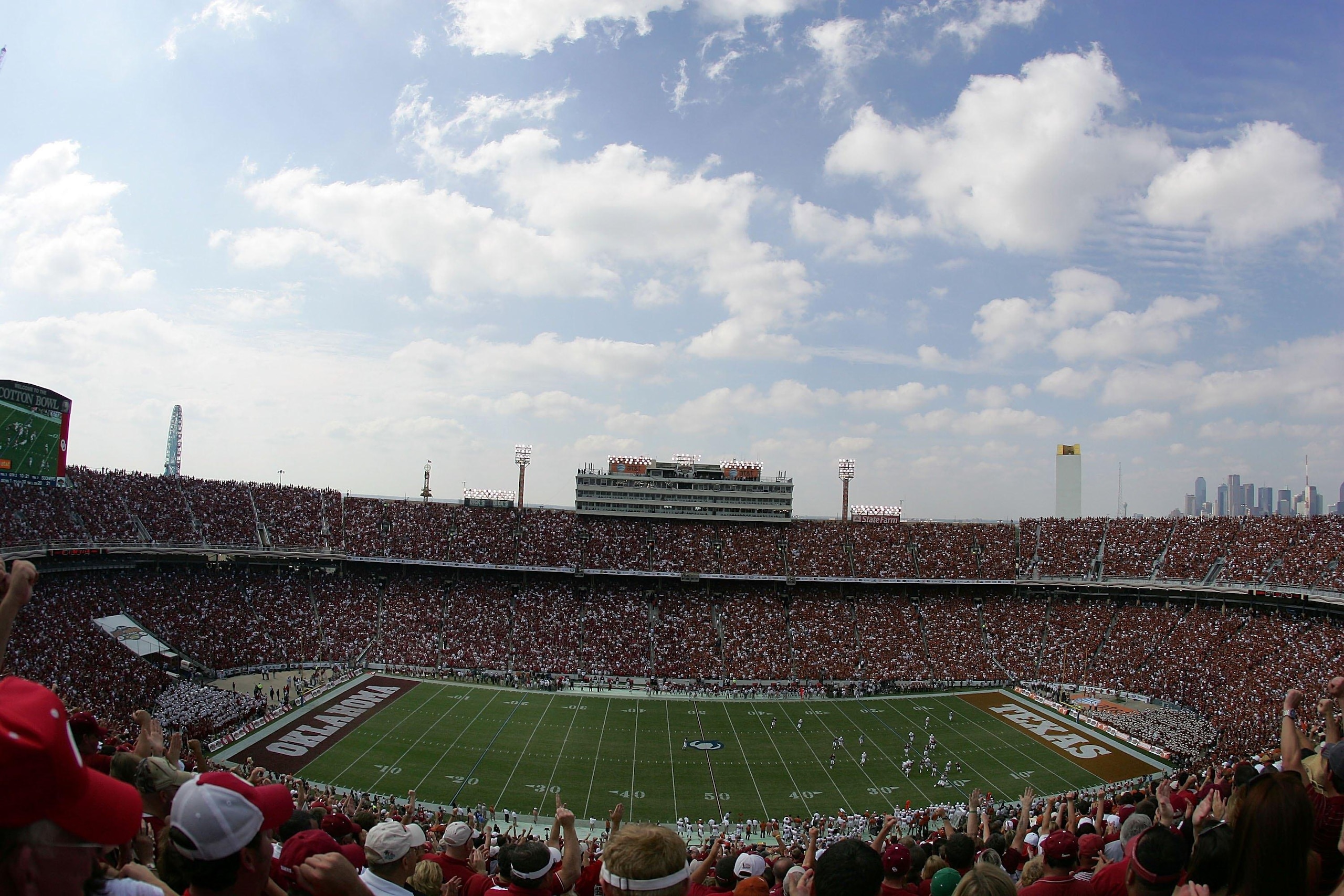 Texas v Oklahoma