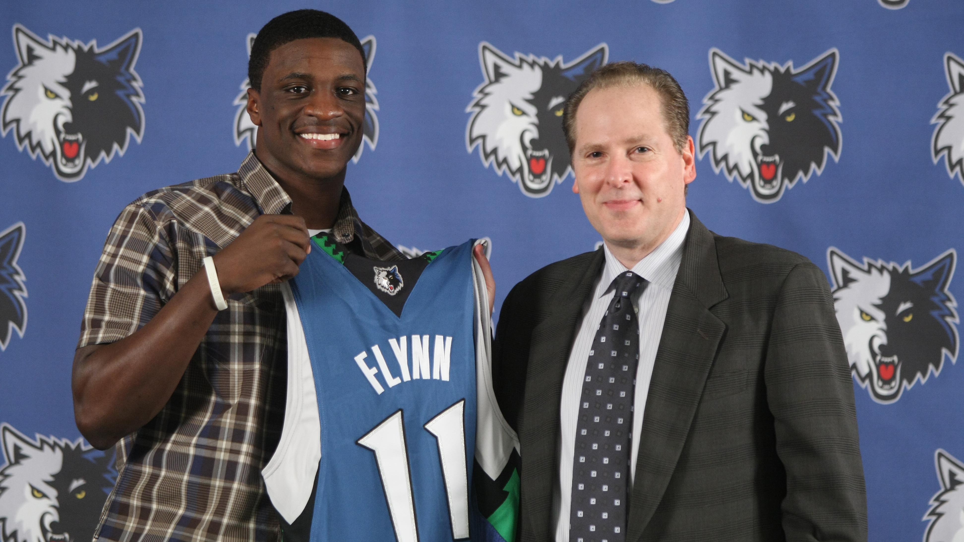 Minnesota Timberwolves 2009 Draft Selections Jonny Flynn and Wayne Ellington Press Conference