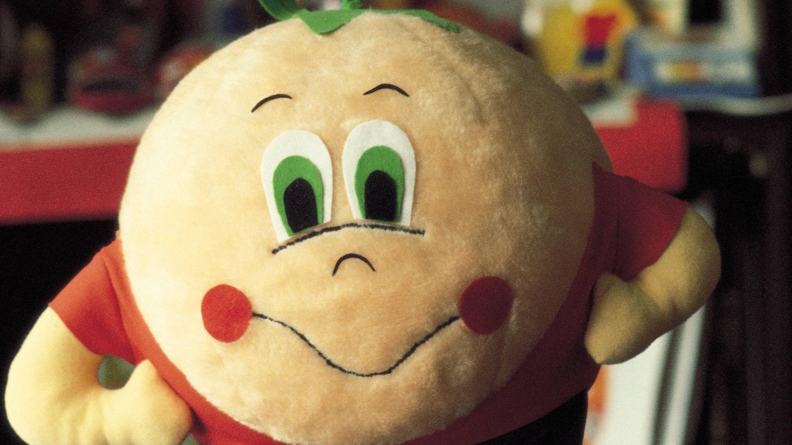 Naranjito, official pet of the football world championship, Spain 1982