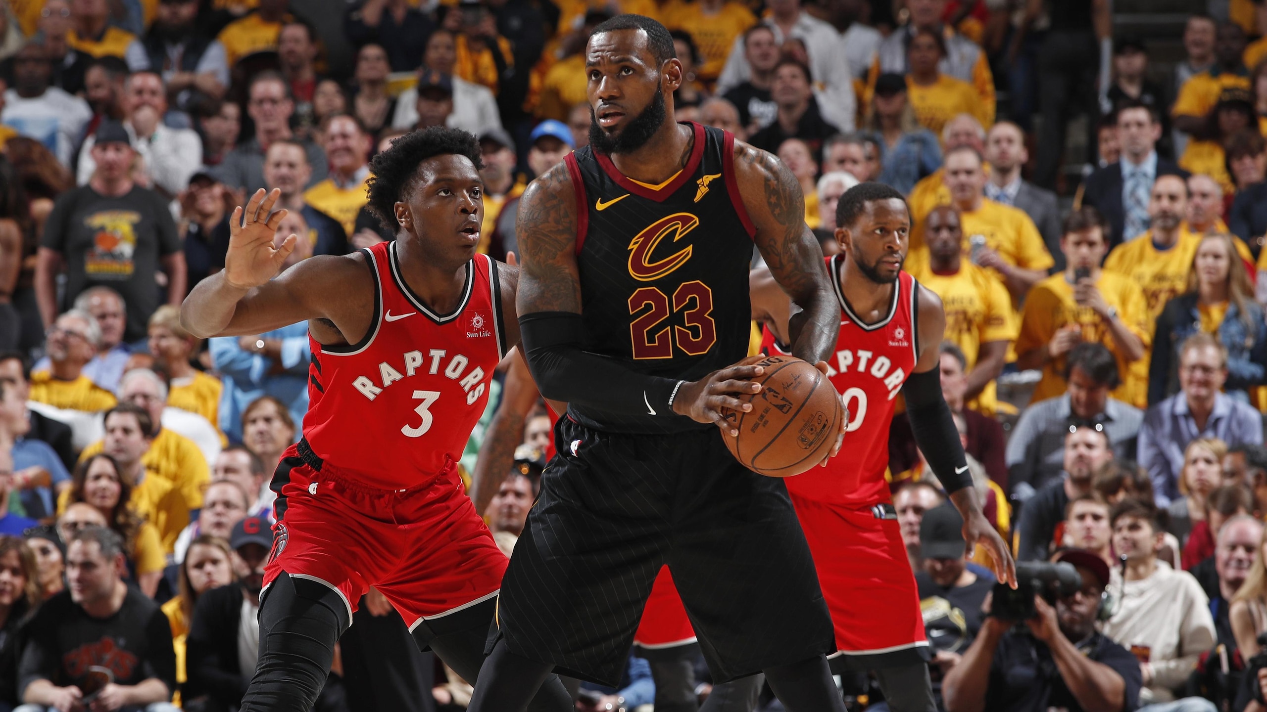 Toronto Raptors v Cleveland Cavaliers - Game Four Toronto Raptors v Cleveland Cavaliers - Game Four