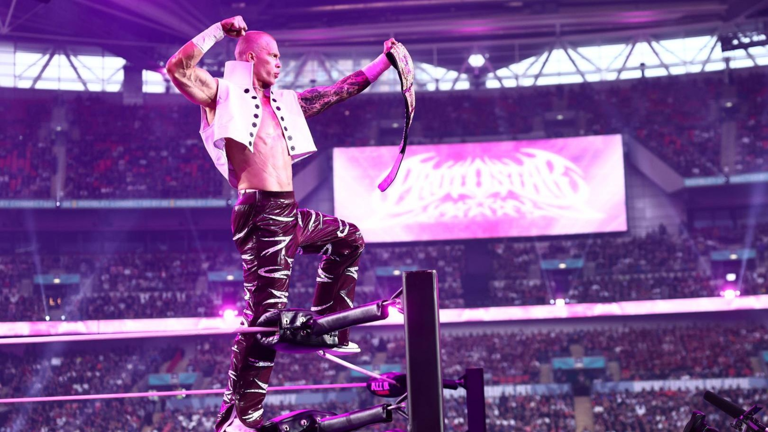 Kyle Fletcher at AEW All In