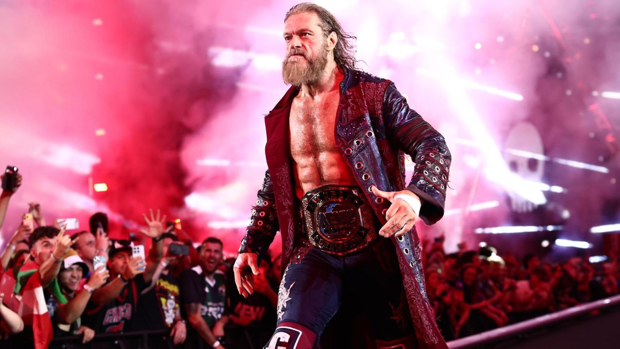 Adam Copeland at AEW All In