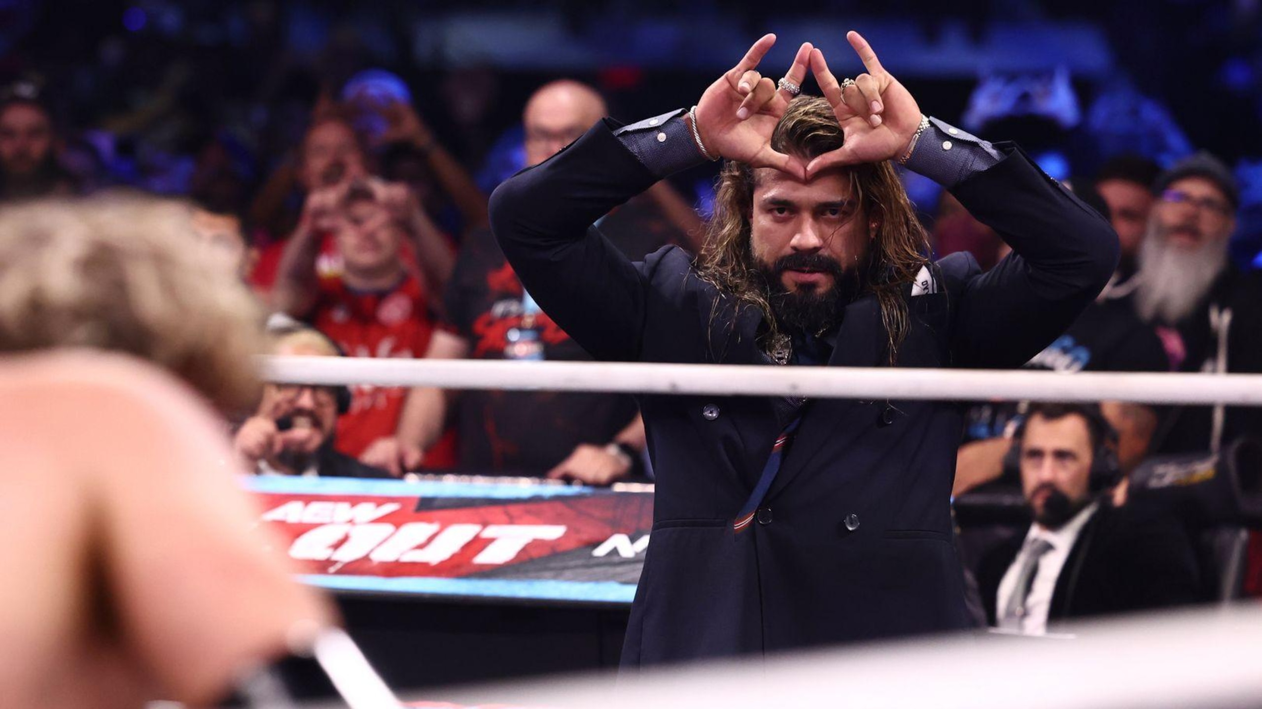 Andrade at All Elite Wrestling's All Out