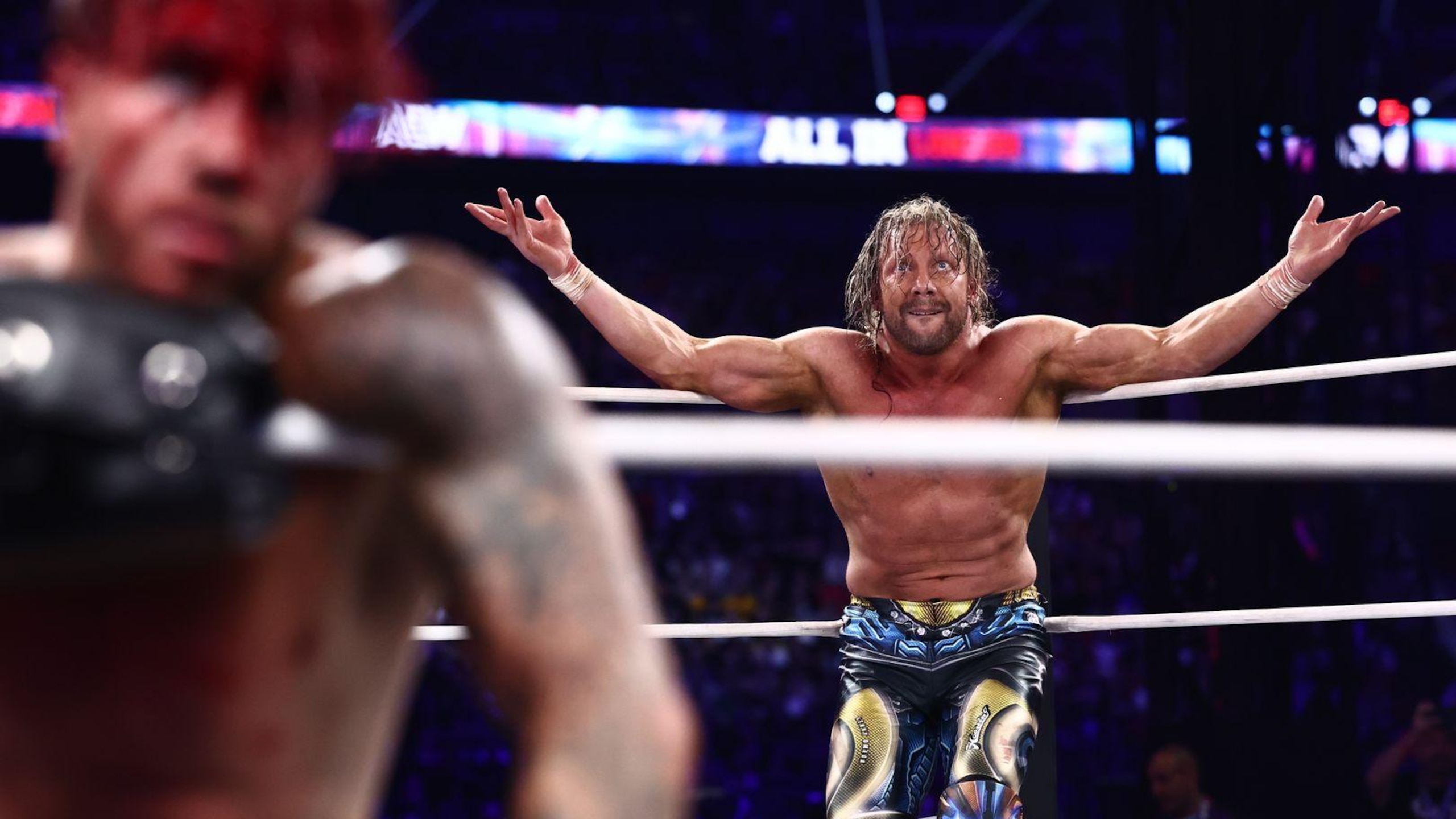 Kenny Omega stalks Will Ospreay at AEW All In 2026