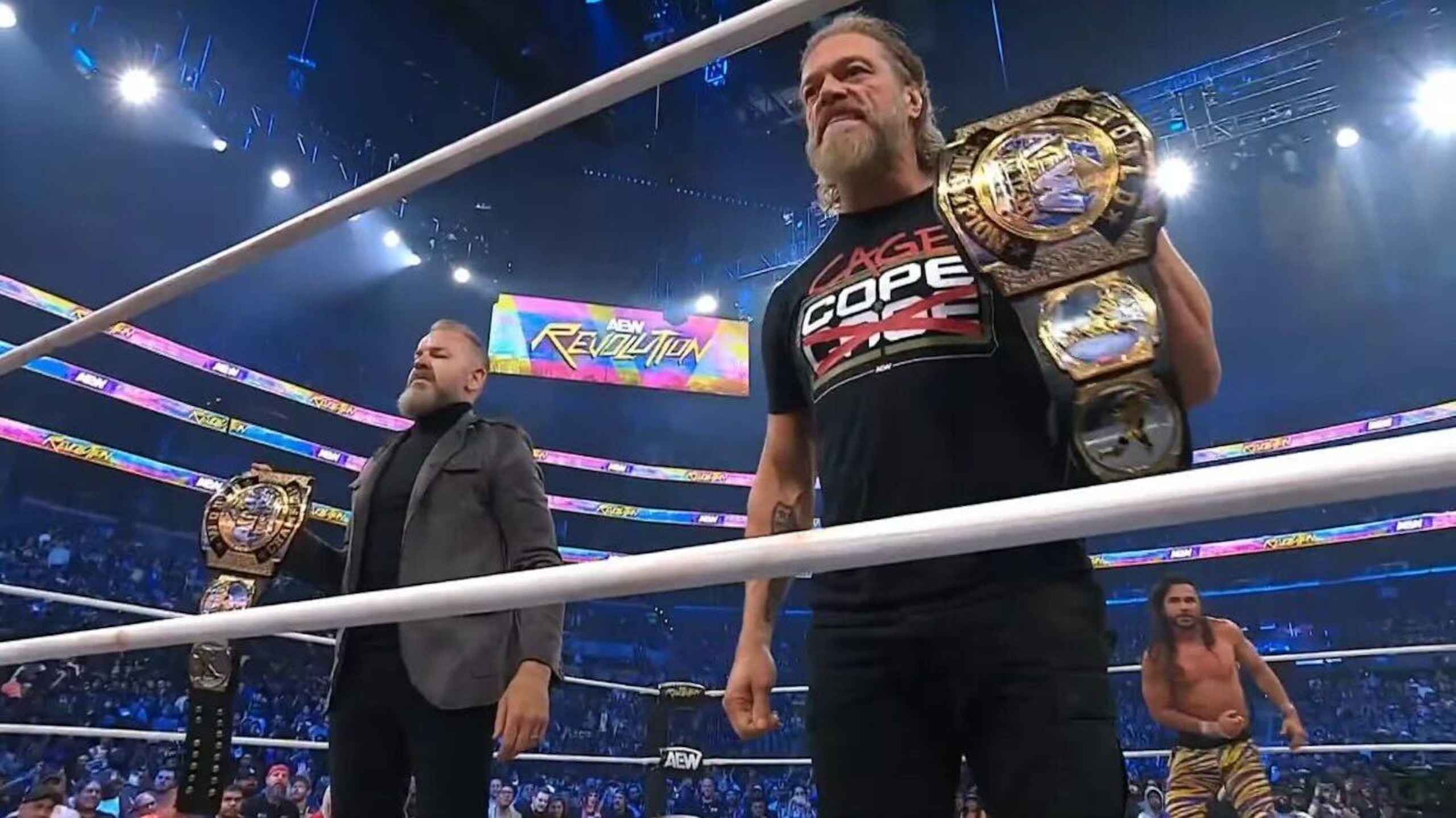 Christian Cage Adam Copeland AEW