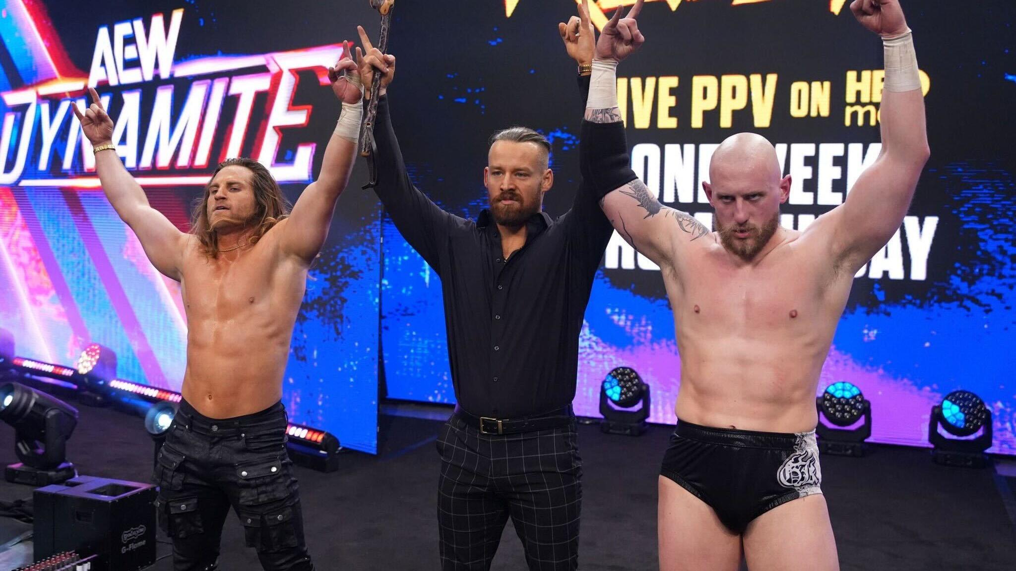 The Dogs AEW David Finlay Gabe Kidd Clark Connors