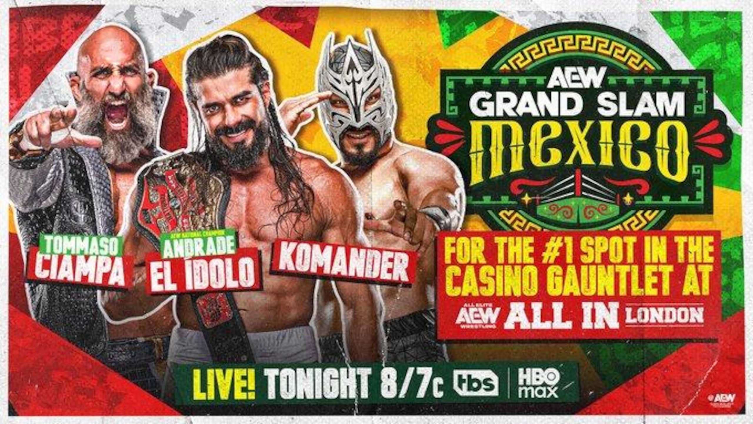 Tommaso Ciampa Andrade El Ídolo Komander AEW Tommaso Ciampa Andrade El Ídolo Komander AEW