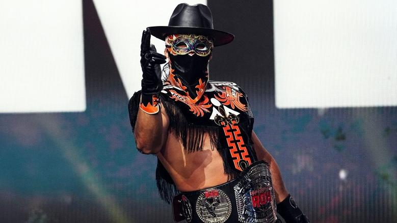 Bandido as ROH World Champion.