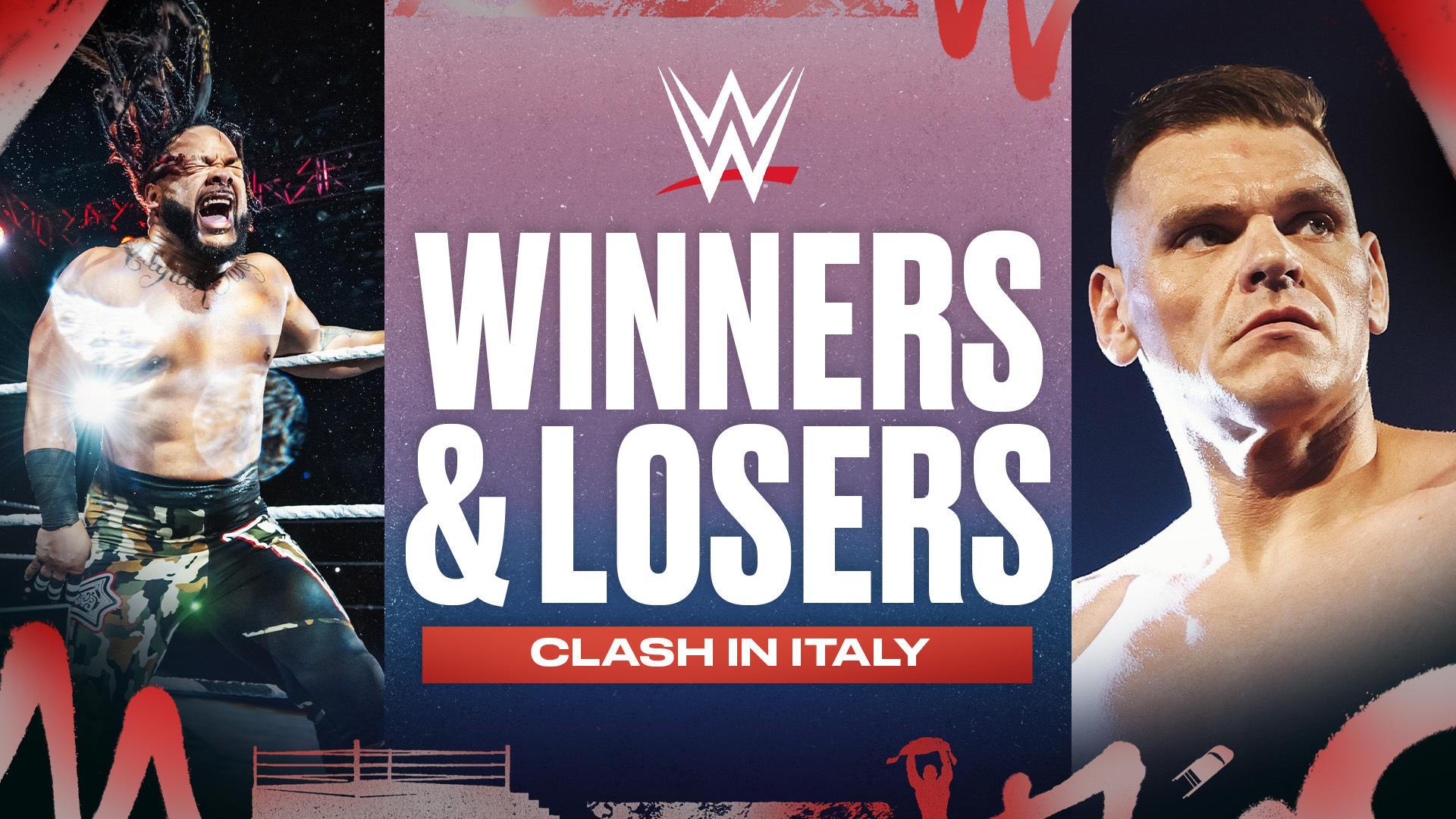 WWE Winners & Losers Clash in Italy