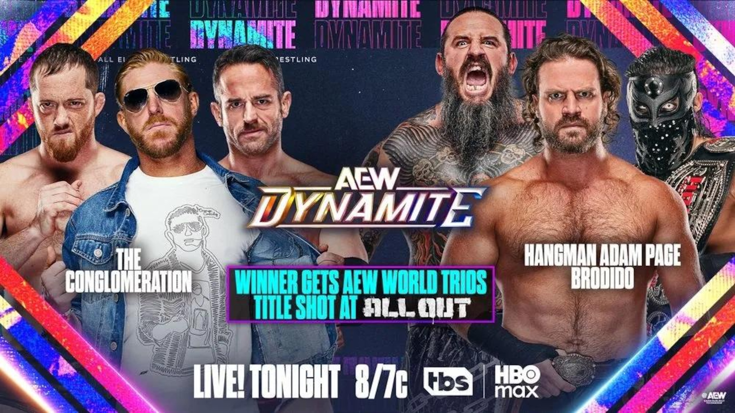 Conglomeration Hangman Brodido AEW