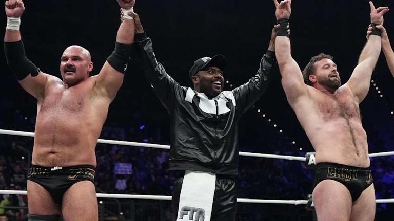 FTR win with Stokely Hathaway