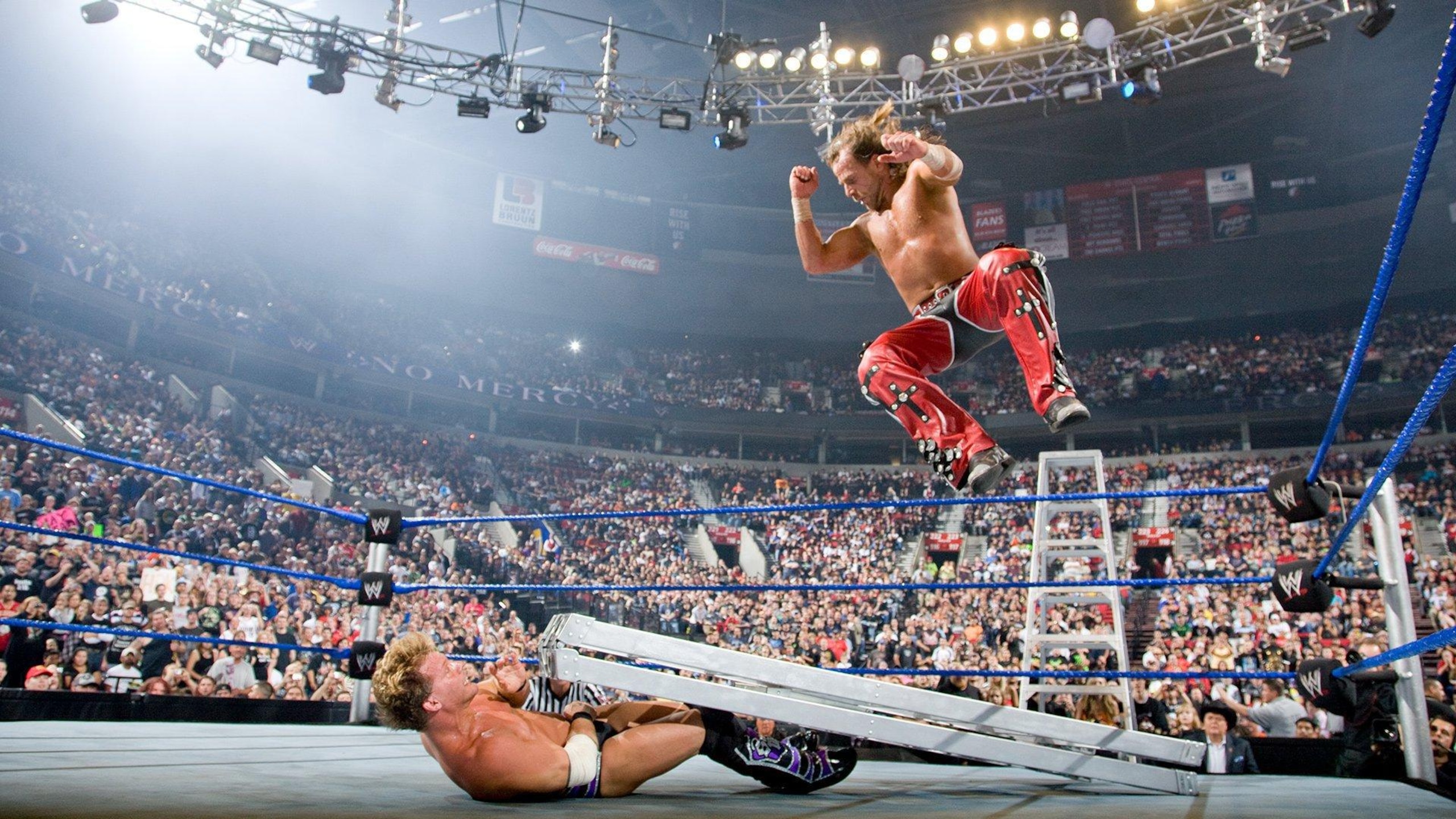 Shawn Michaels vs Chris Jericho at WWE No Mercy 2008